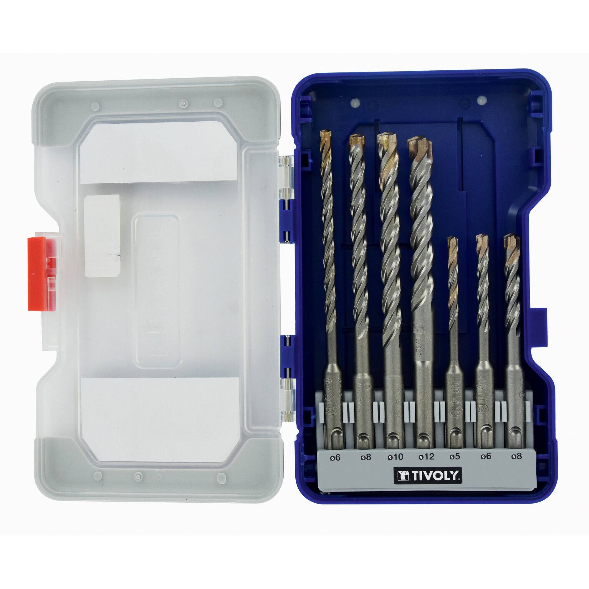Coffret de 7 Forets à béton SDS+ Diam. 5 à 12 mm TIVOLY - 2