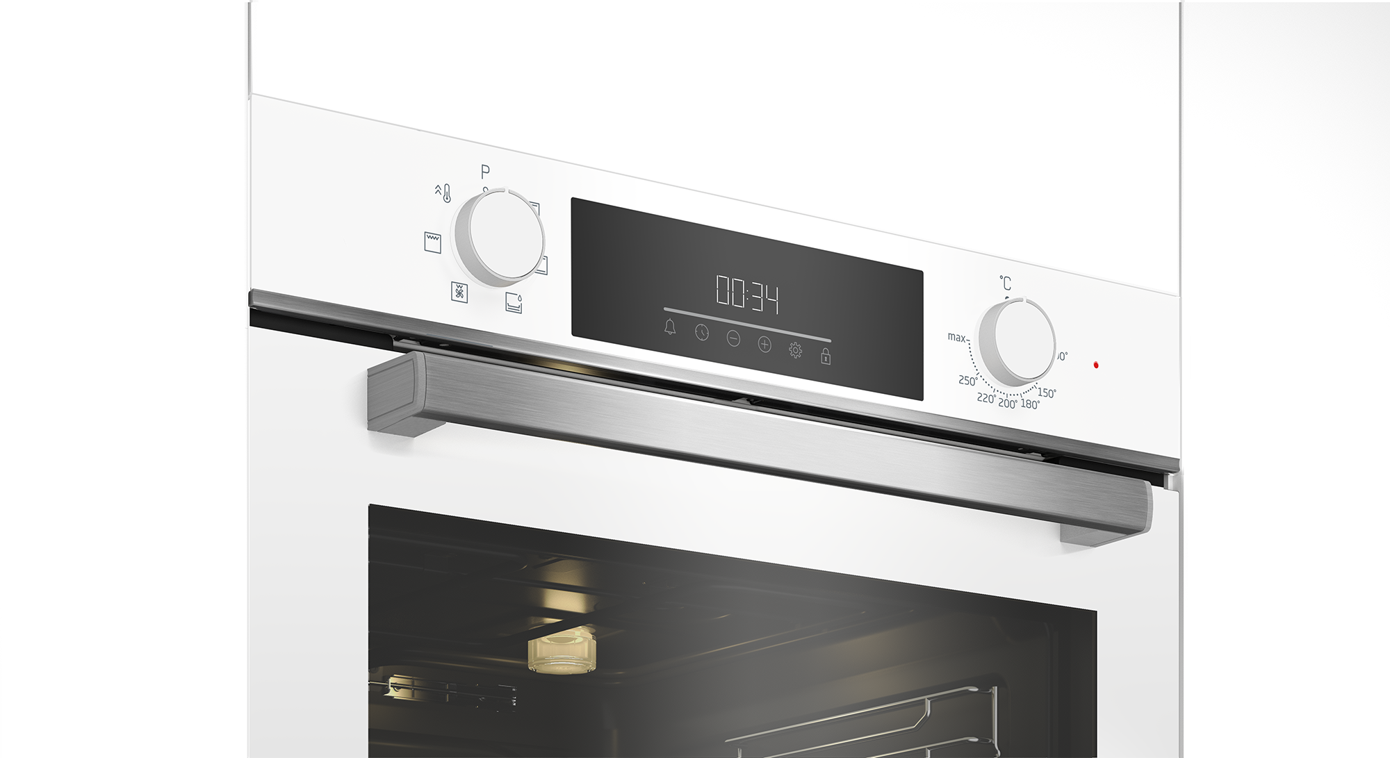 Horno BEKO BBIE18300W multifunción 72L 8 modos de cocción blanco Clase A - 5