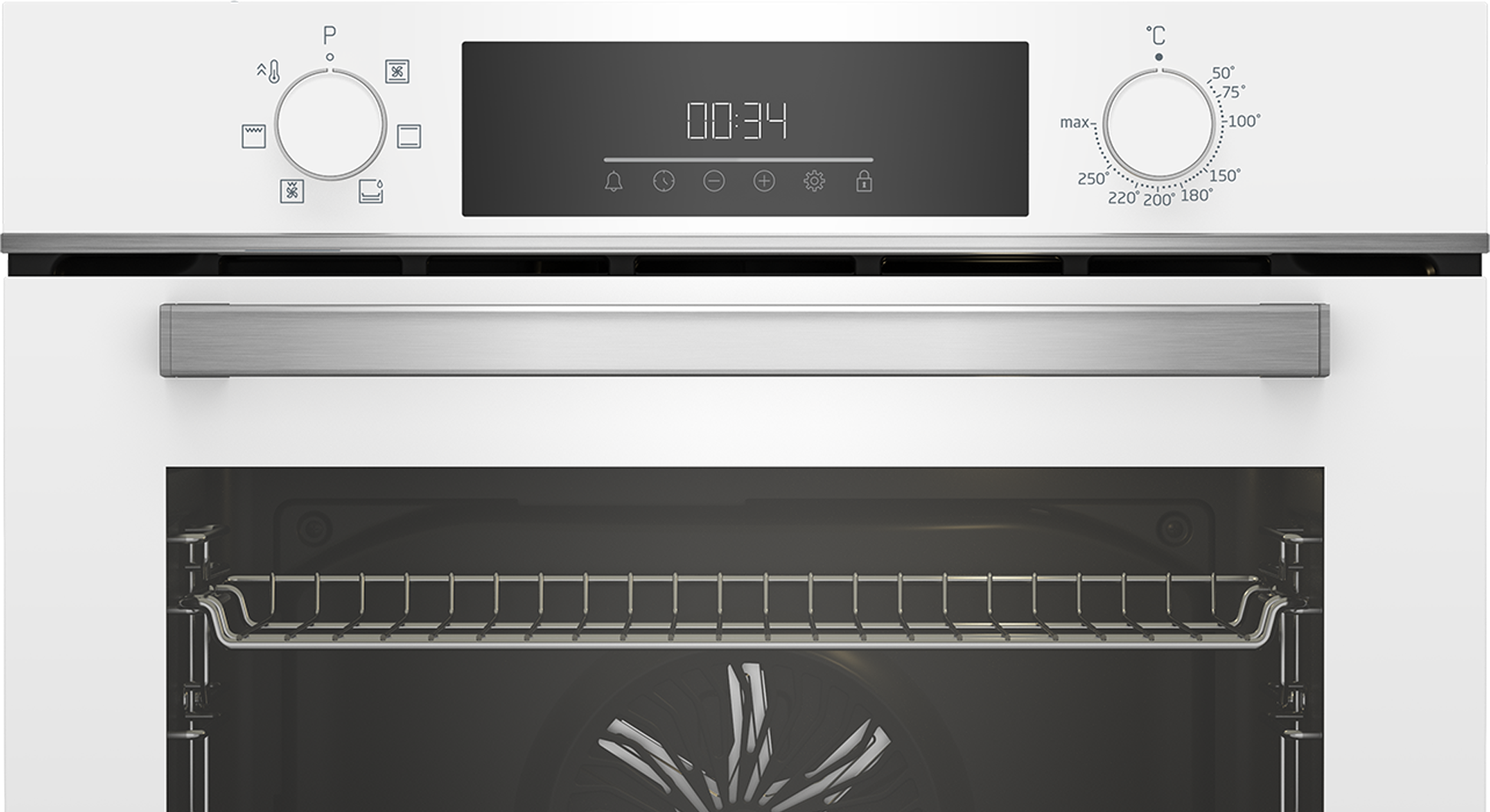 Horno BEKO BBIE18300W multifunción 72L 8 modos de cocción blanco Clase A - 4