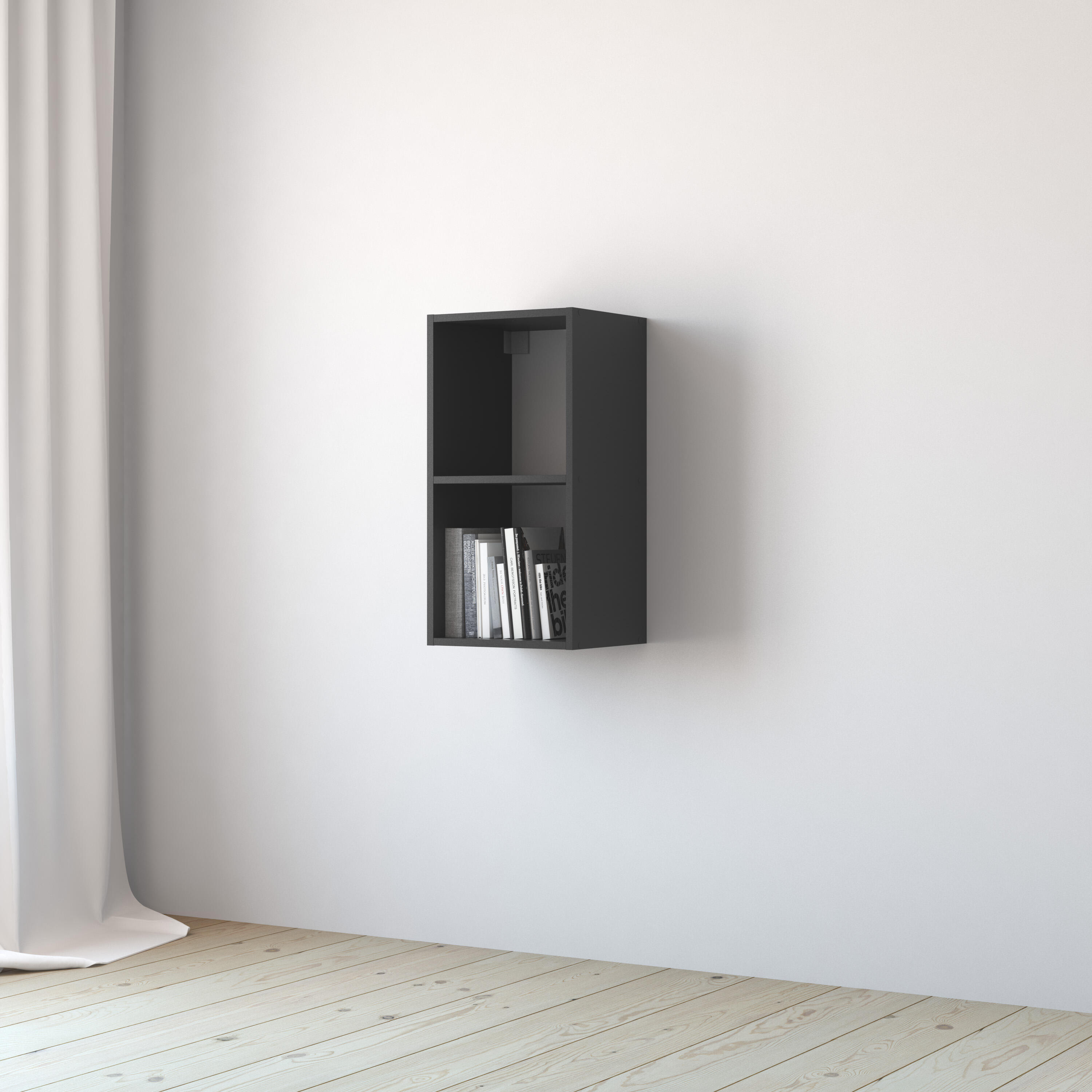 Regał Spaceo Kub 36 x 70.5 x 31 cm grafit Spaceo - 5