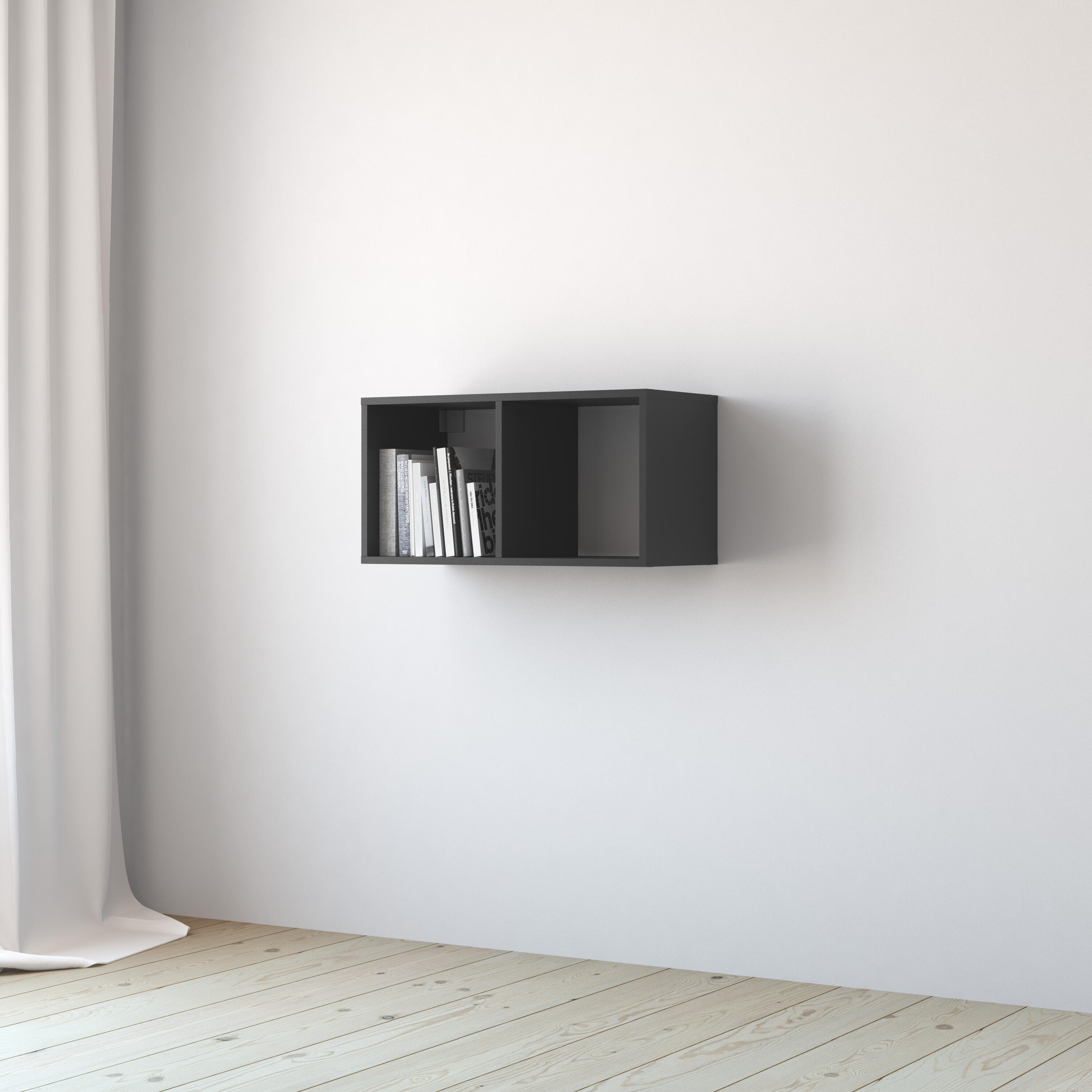 Regał Spaceo Kub 36 x 70.5 x 31 cm grafit Spaceo - 9