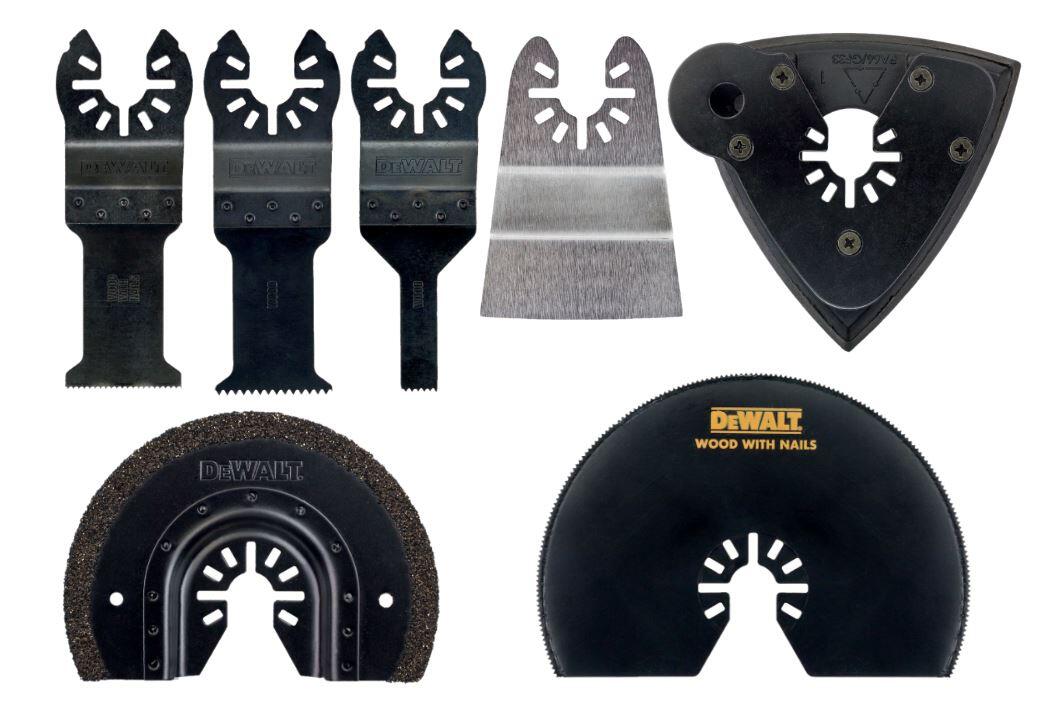 Outil multifonction DEWALT 18 V + 35 accessoires, sans batterie, DCS356NT-XJ - 5