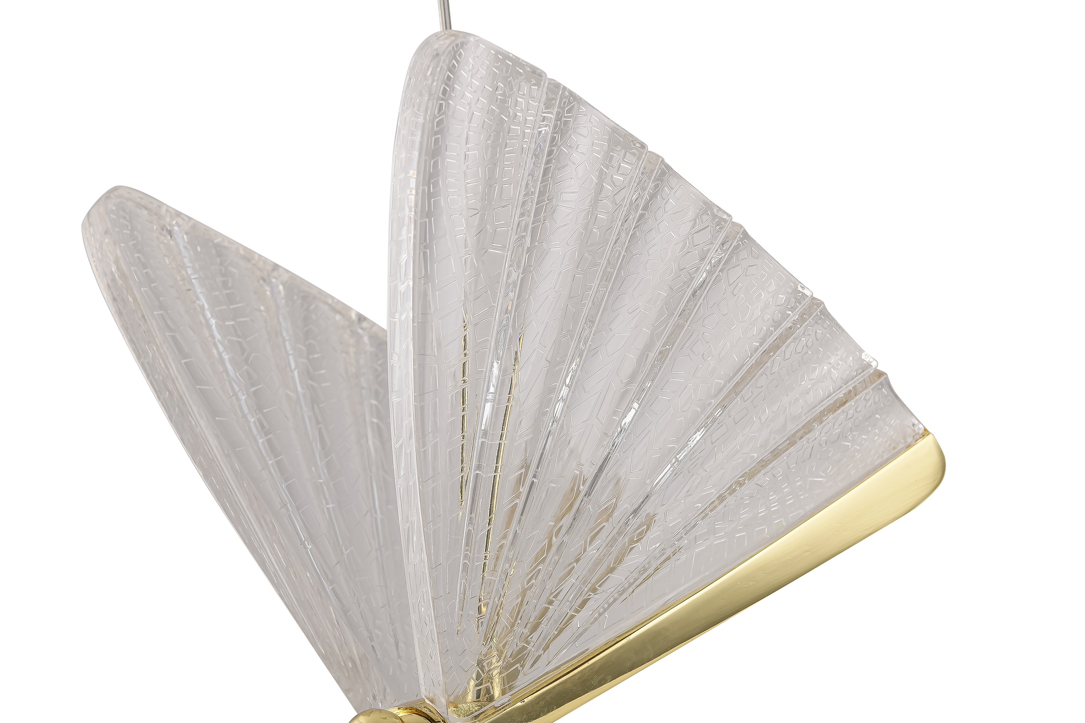 Lampa wisząca Mariposa złota kryształ LED Light Prestige - 4