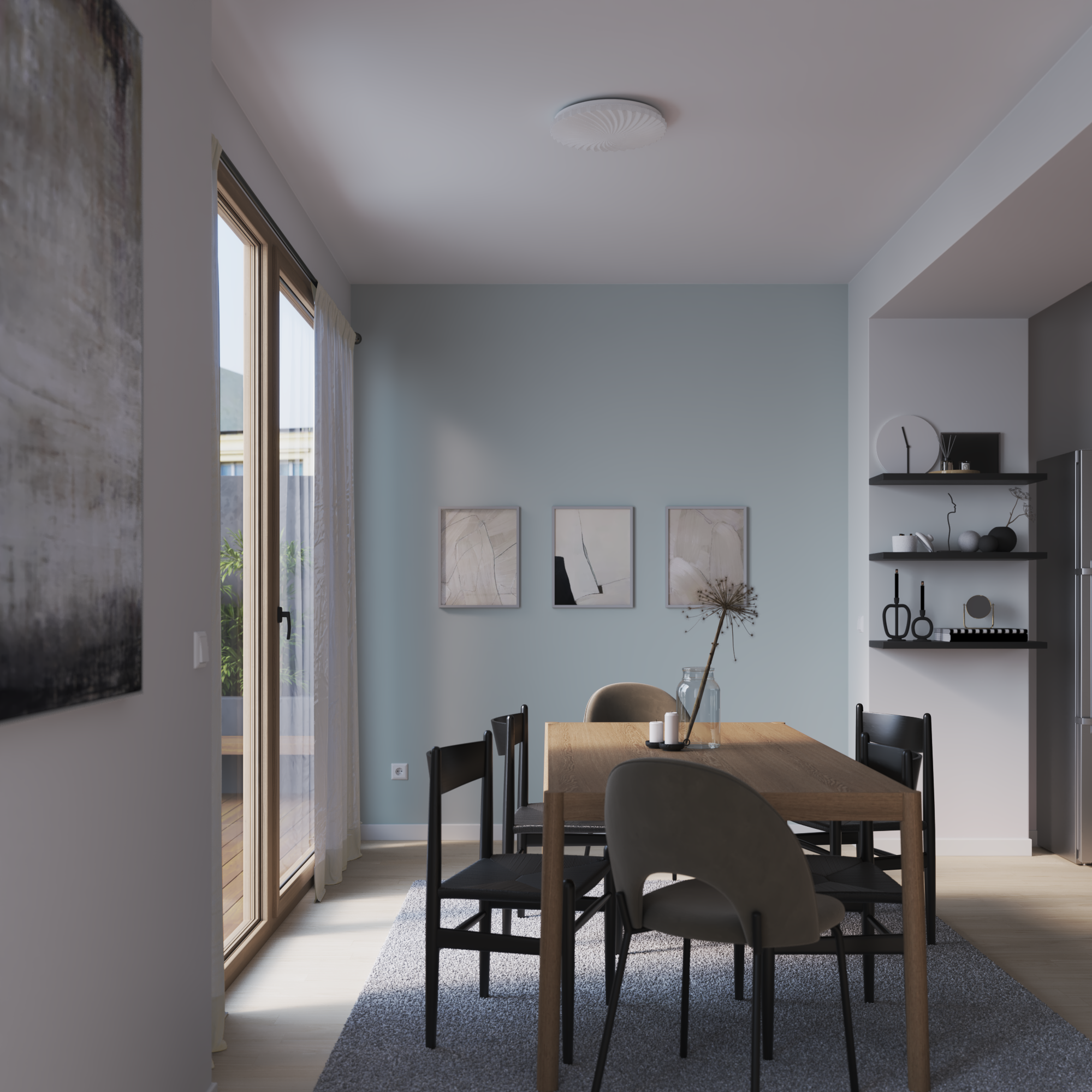 Plafonnier led, design, 3240 lumens, blanc neutre, Caipi, INSPIRE D.38 cm - 2