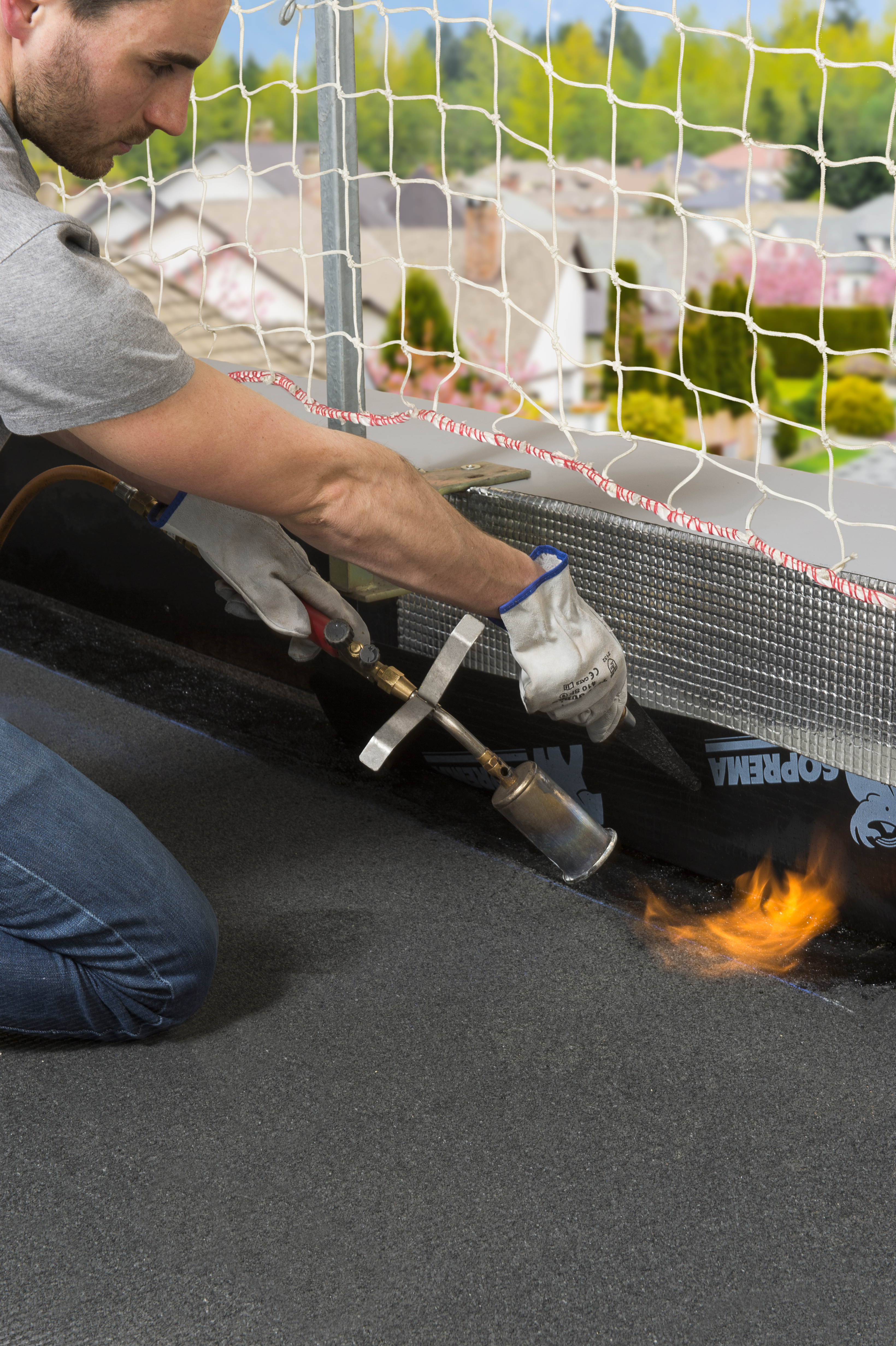 Membrane d'étanchéité soudable ALUCHAPE SBS ECO 6x1m - SOPREMA - 4