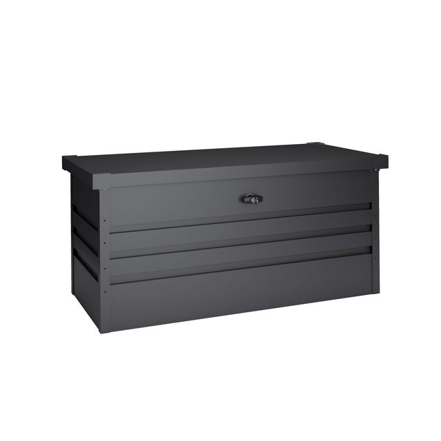 Arcón de metal para exterior HOGGAR Sveg 120 x 62 x 61 cm y capacidad de 450 L