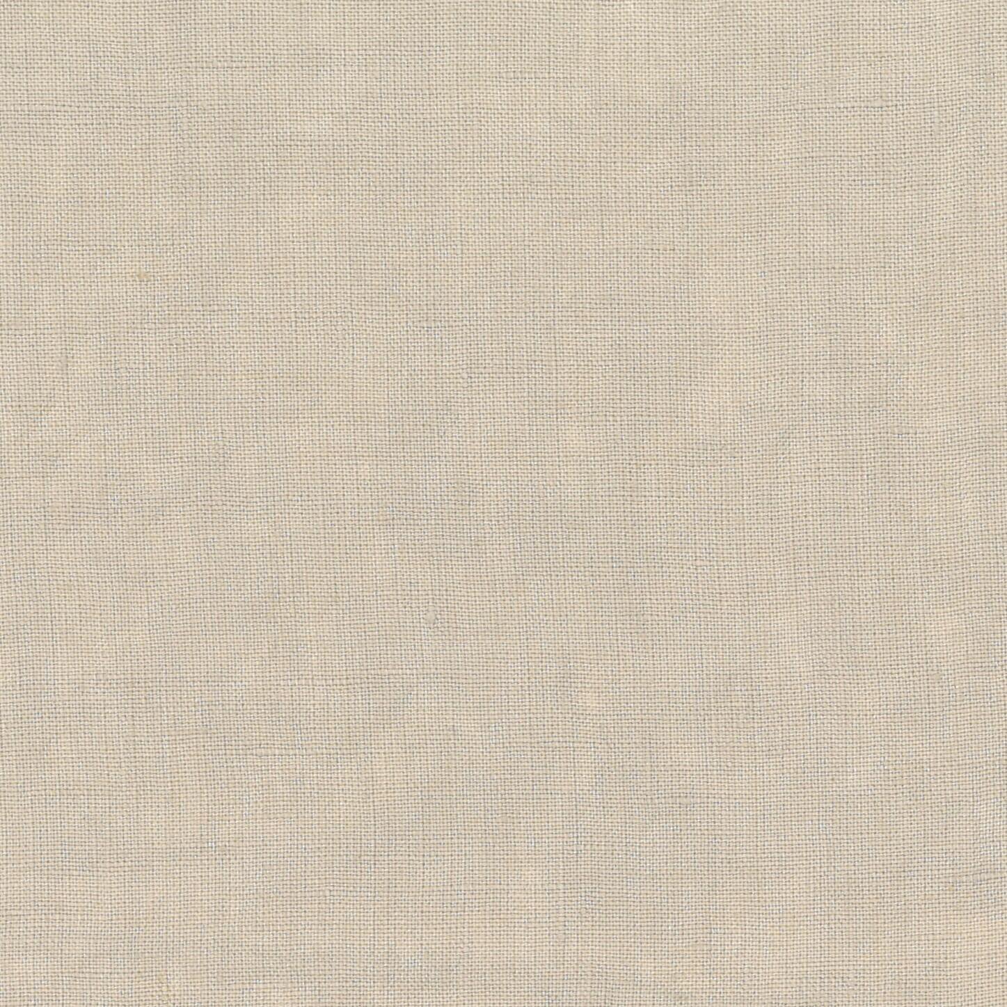 Tessuto al metro voile filtrante Lino ecru tinta unita 300 cm