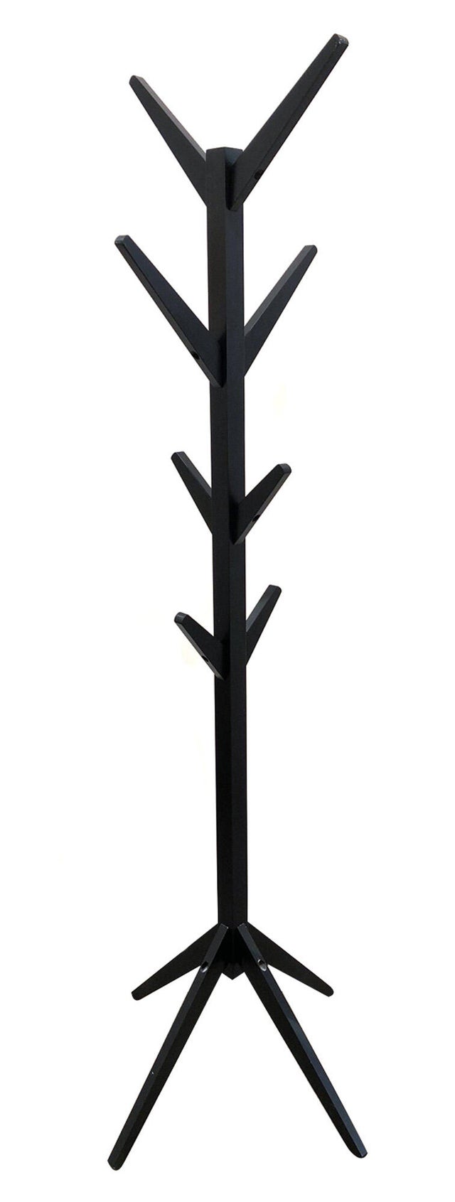 Perchero moderno 177,5x45x45 cm negro