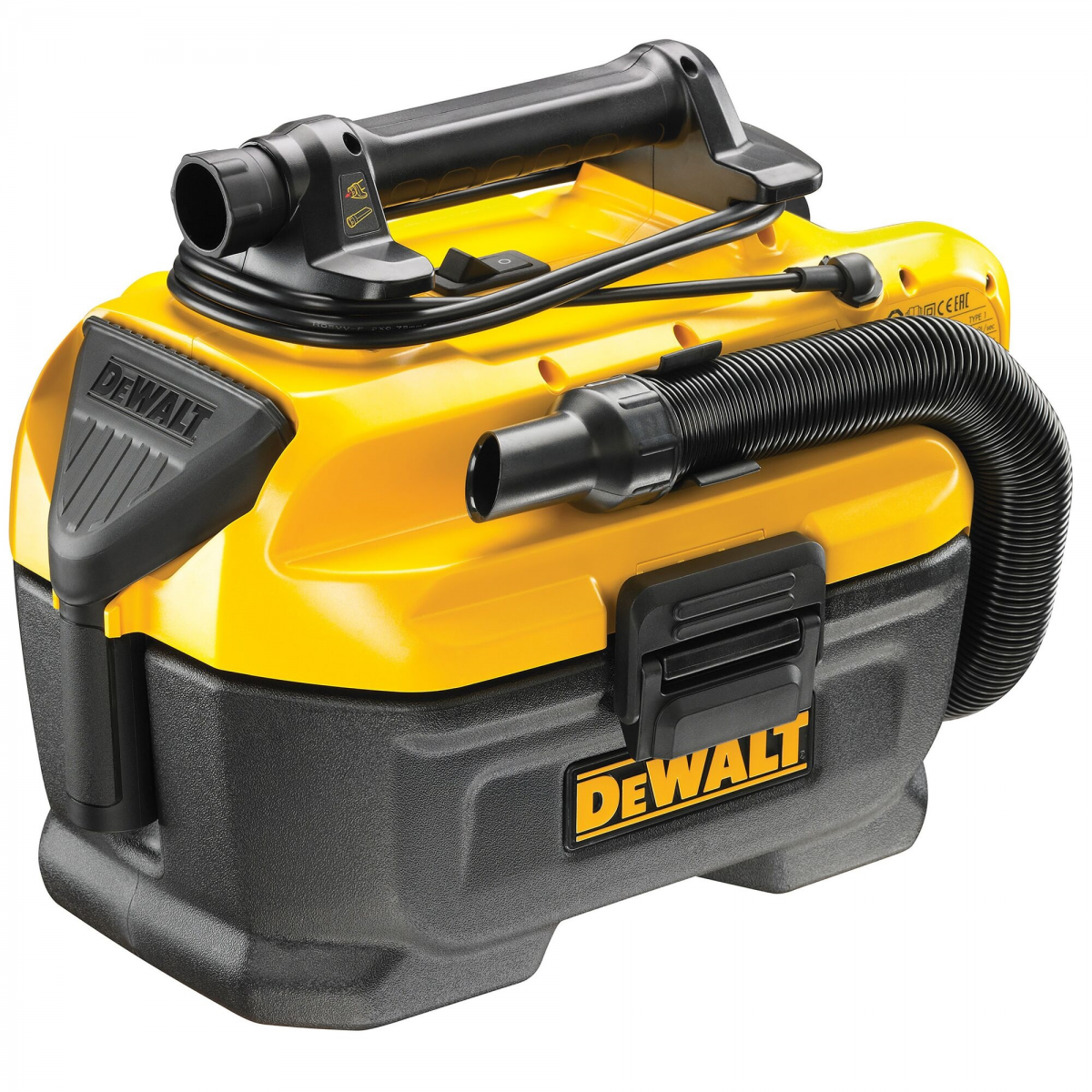 Dewalt  Aspirador Portátil Dcv584l-Qw 18V Depósito Menos De 15 L, Recoge Líquidos- 5.462 Kg- Incluye: Manguera 2 M, Boquilla Rincones, Boquilla Ancha, Compartimiento Transporte Y Almacenaje , Leroy Merlin