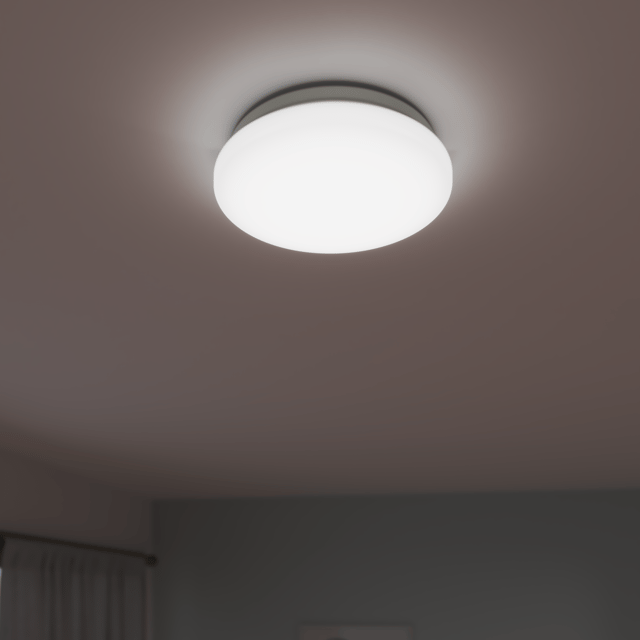 Plafoniera LED Moon Ø 25 cm bianco IP21 bianco naturale, 1450 lumen INSPIRE