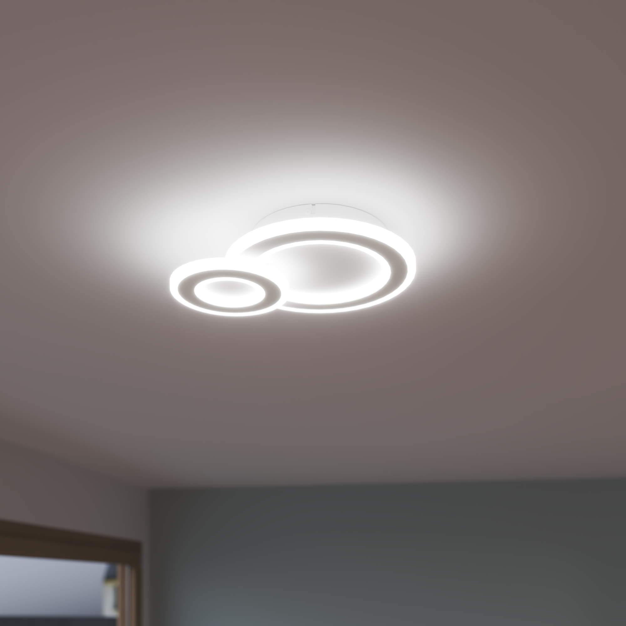 Plafon Kaoli biały śr. 36 cm LED Inspire - 2