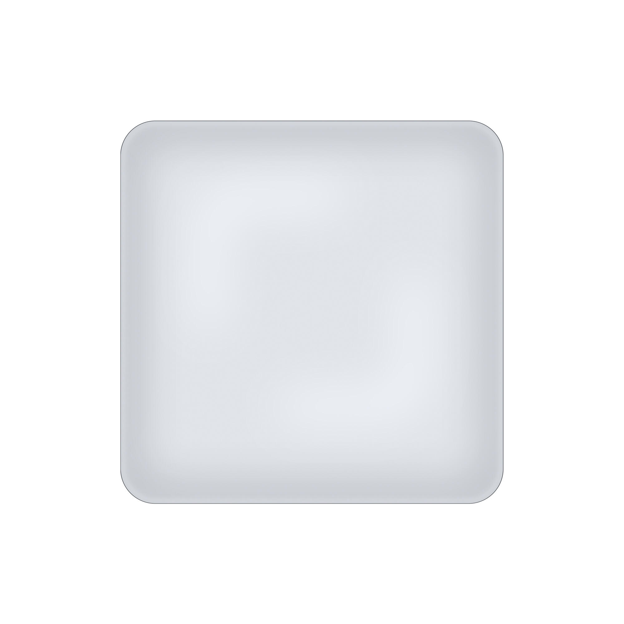 Plafón Square cuadrado blanco 7700 lm color regulable - 6