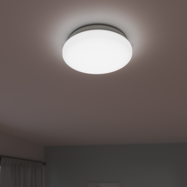Plafoniera LED Moon Ø 25 cm bianco IP21 bianco naturale, 1450 lumen INSPIRE
