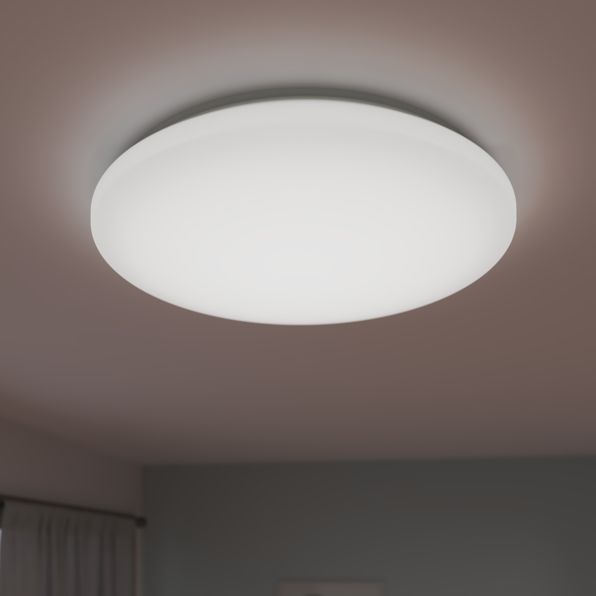 Plafon Moon 56 cm biały 3500 lm LED Inspire - 2