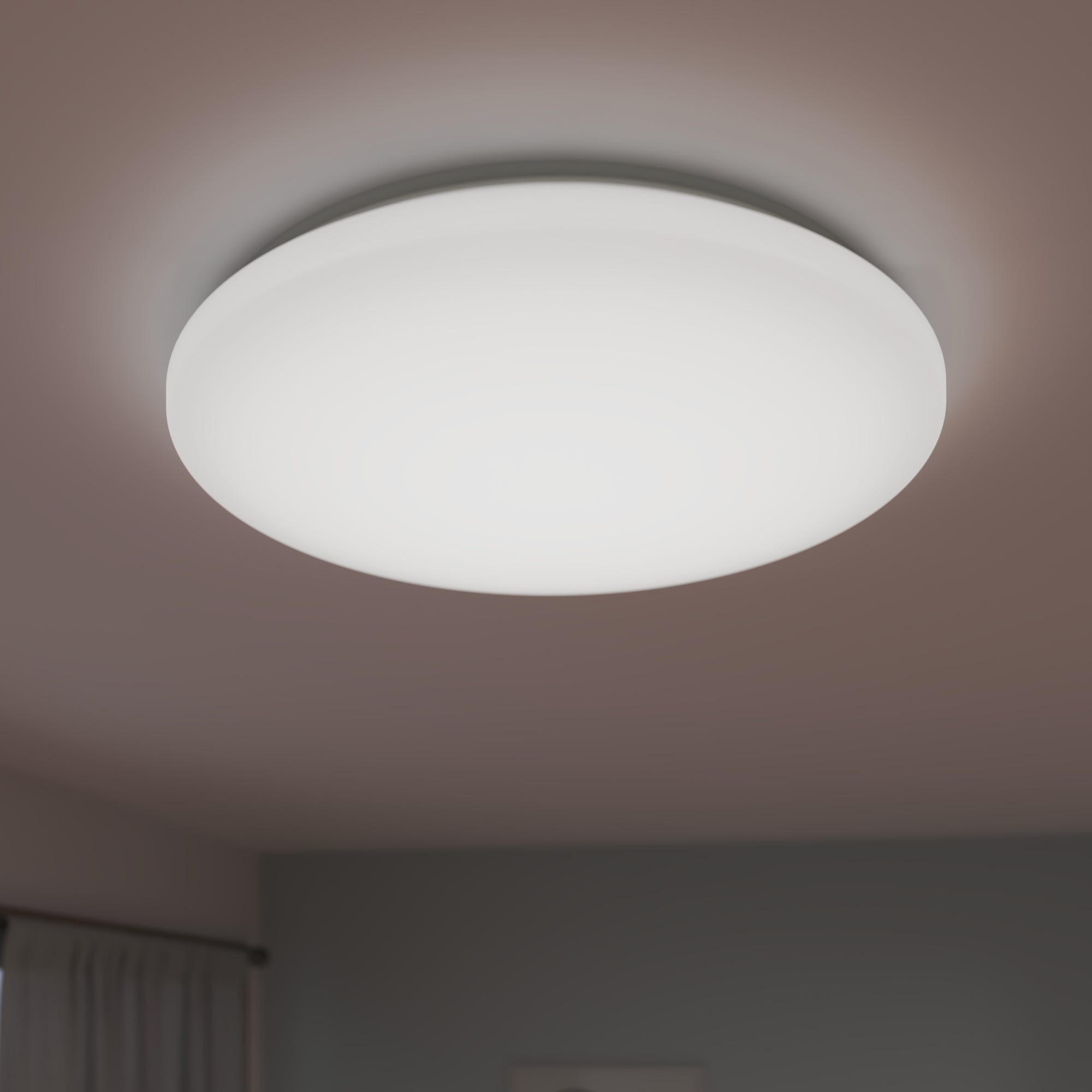 Plafonnier Moon E27 Blanc D 56cm INSPIRE Leroy Merlin plafonnier-moon-e27-blanc-d-56cm-inspire-leroy-merlin