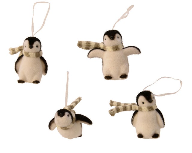 Enfeite boneco pinguim 7.5 cm (forma sortida)