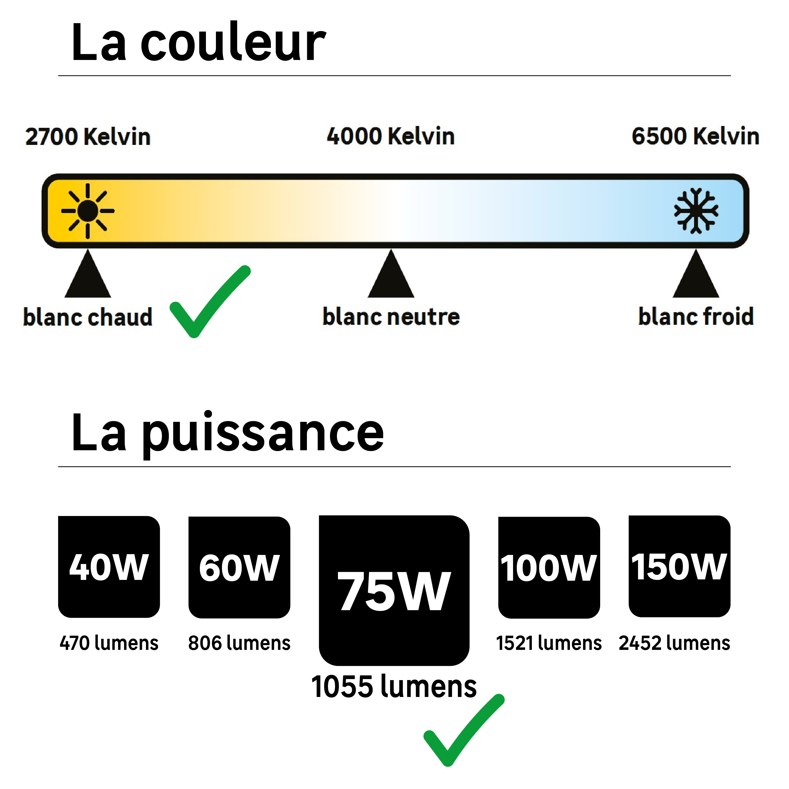 Ampoule led, globe 95mm E27, 1055lm, classe énergétique A, blanc chaud, LEXMAN - 2