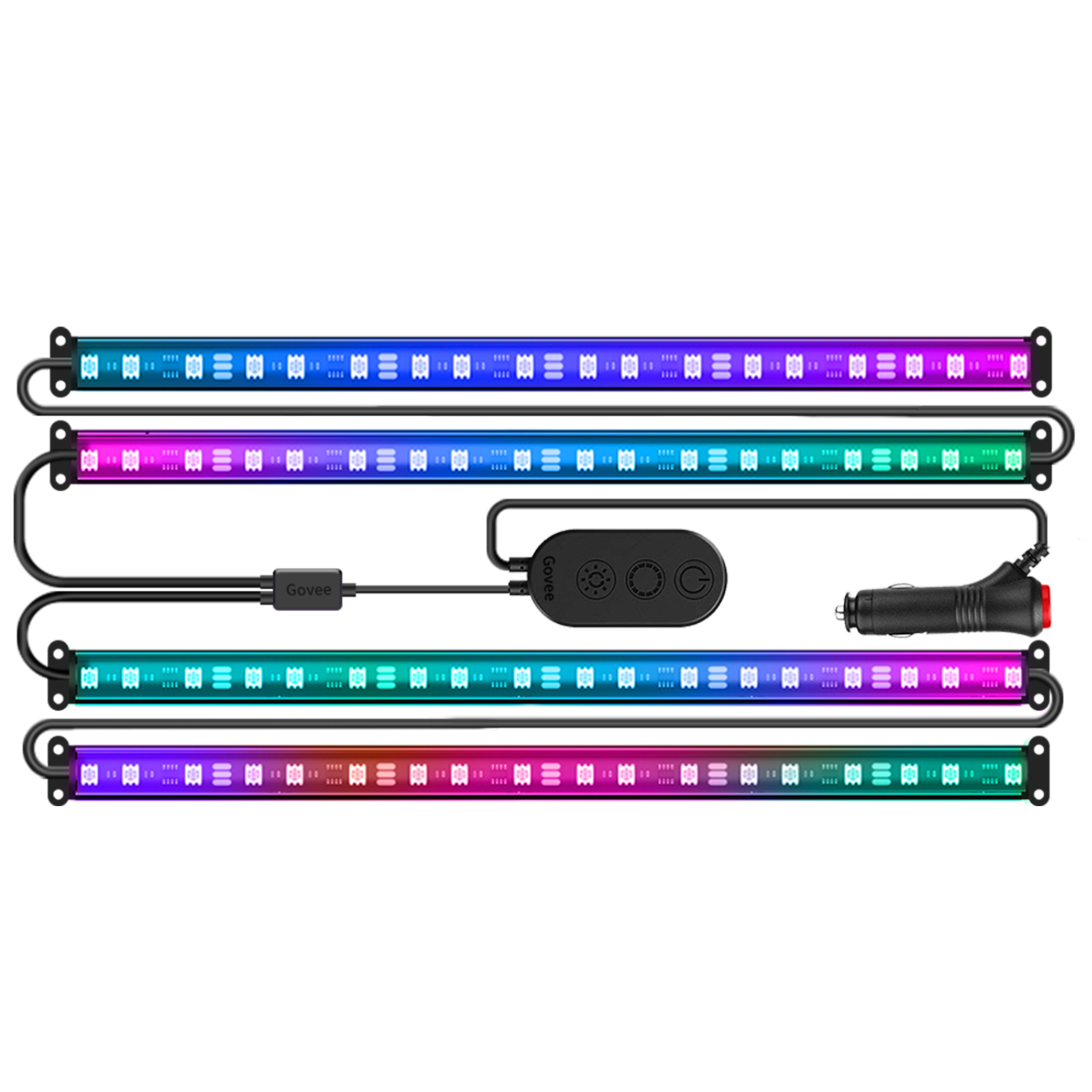 Taśma LED 4 szt. samochodowa RGB Govee