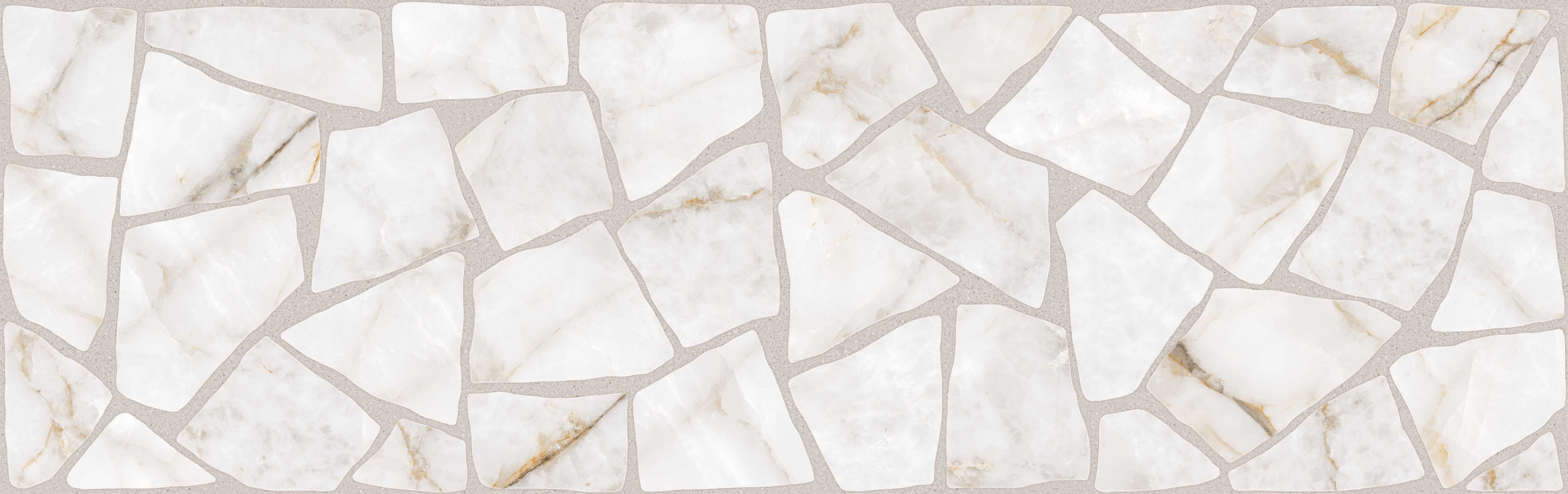 Azulejo cerámico marmórea efecto mármol gris/plata marrón 31.5x100 cm grespania