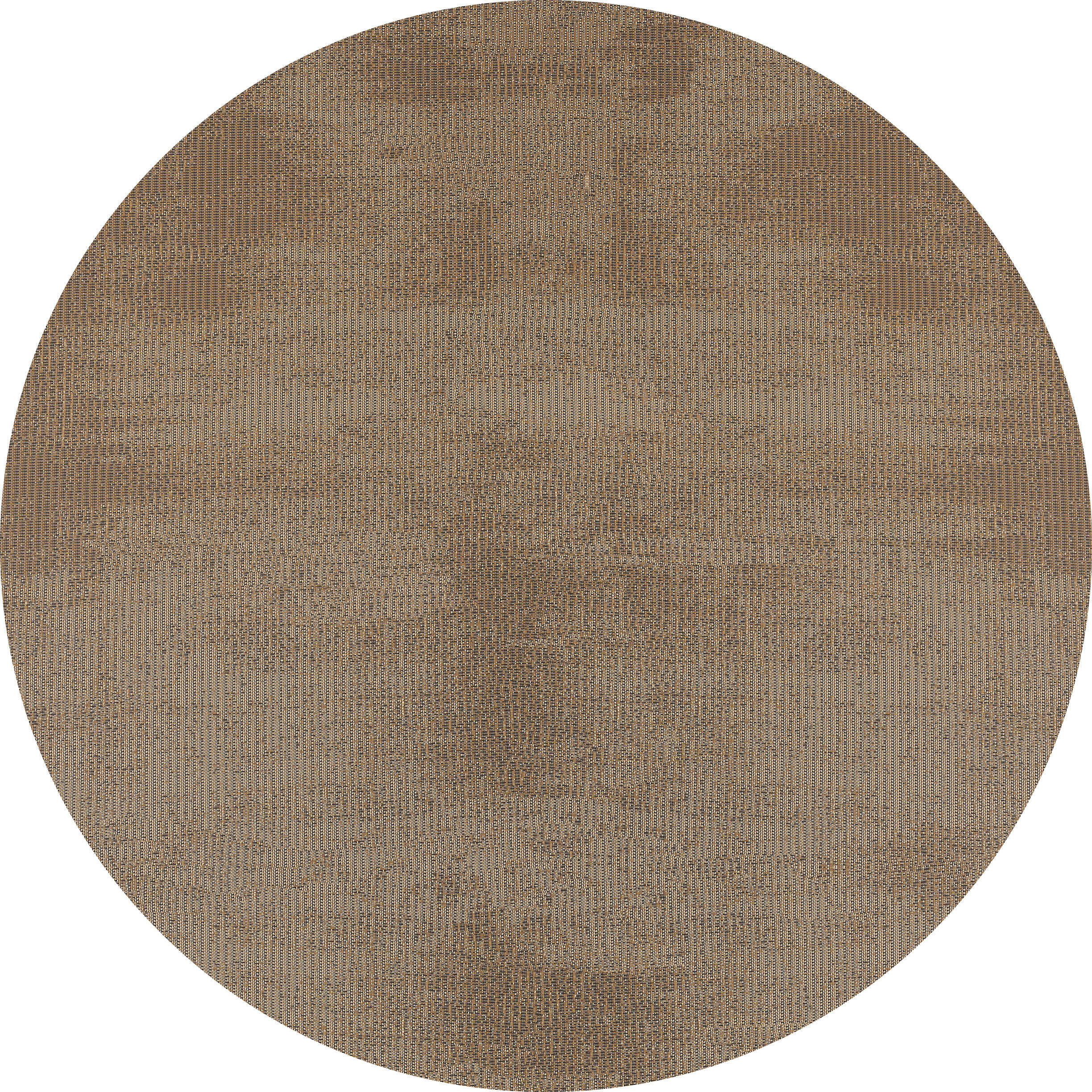 Alfombra exterior/interior pvc tejido plano base antideslizante teplon platino redonda 160x160cm