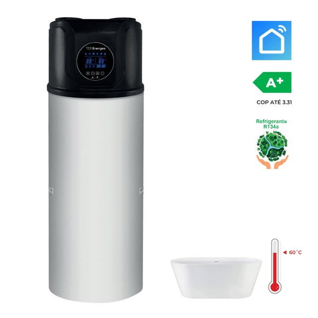 Bomba Calor AQS TEK ENERGIES NOBLE 300L Inox Duplex R290 WIFI