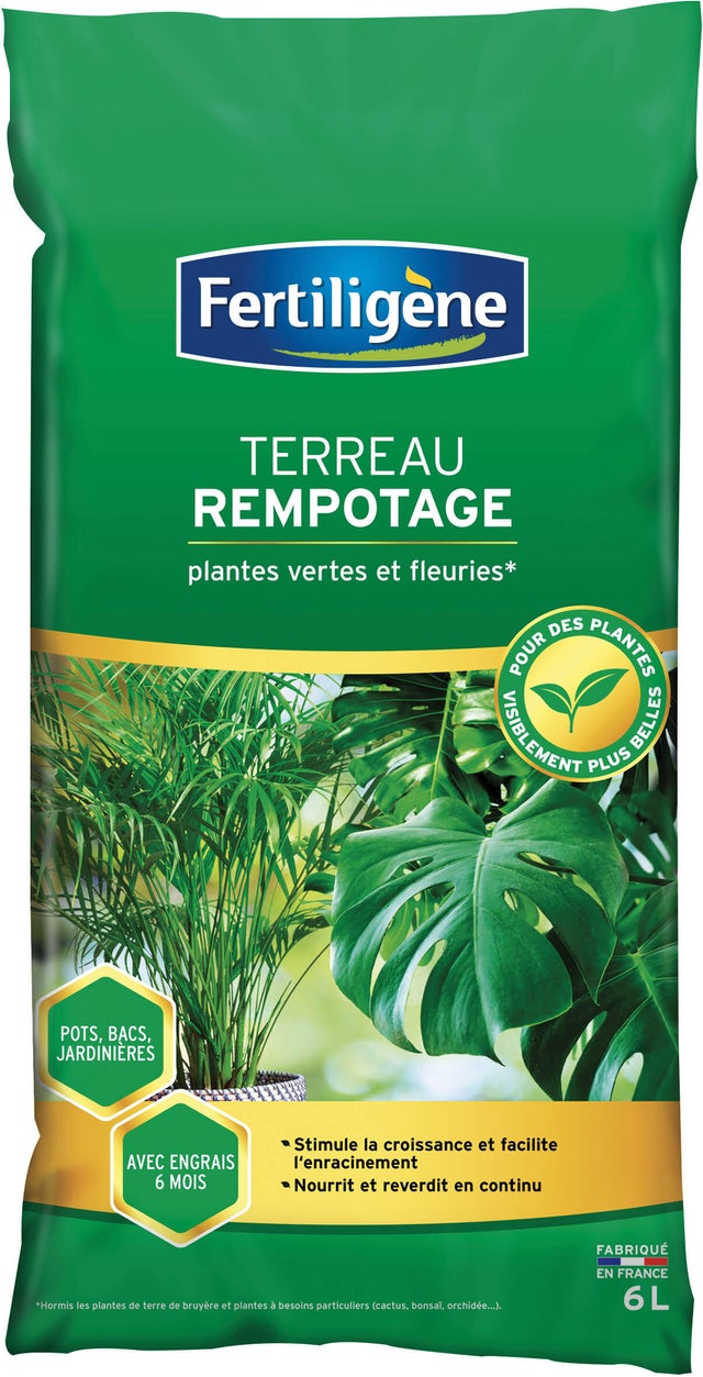 Terreau rempotage 6L