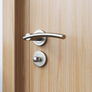 GELISURE 2 Paires de poignées de Porte en Verre en Acier Inoxydable