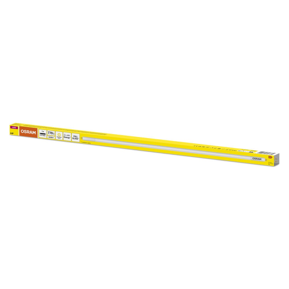 Tube led T5 G5, 517mm, 770lm = 13W, blanc chaud, OSRAM - 2