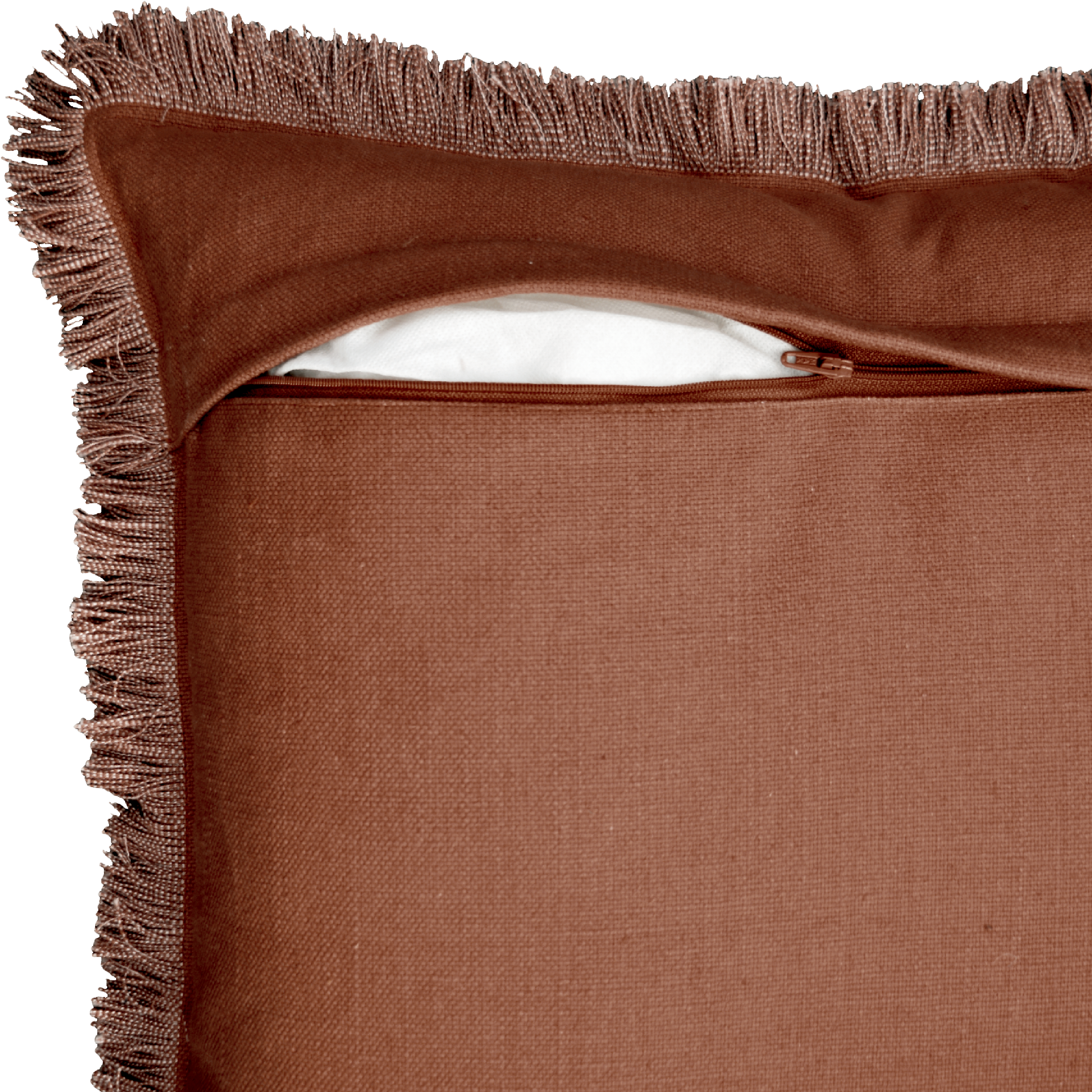 Cuscino INSPIRE Lucile havana rosso 45 x 45 cm - 15