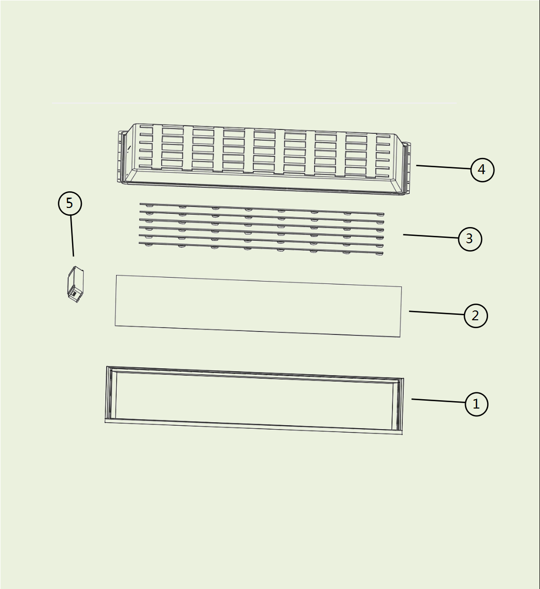 Dalle LED 60X60CM 4000K 3800LM - ZEIGER - 3