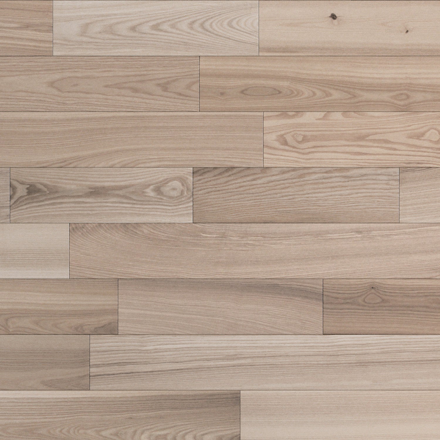 Parquet bois massif frêne vitrifié M, l.12.7 cm - 6