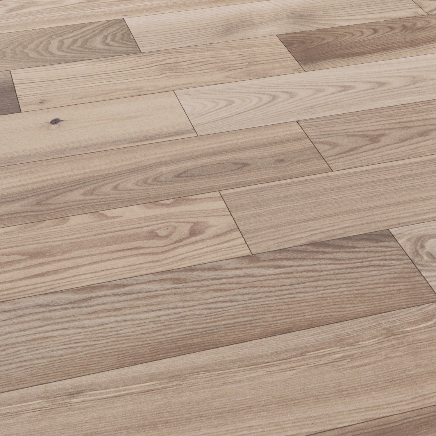 Parquet bois massif frêne vitrifié M, l.12.7 cm - 3