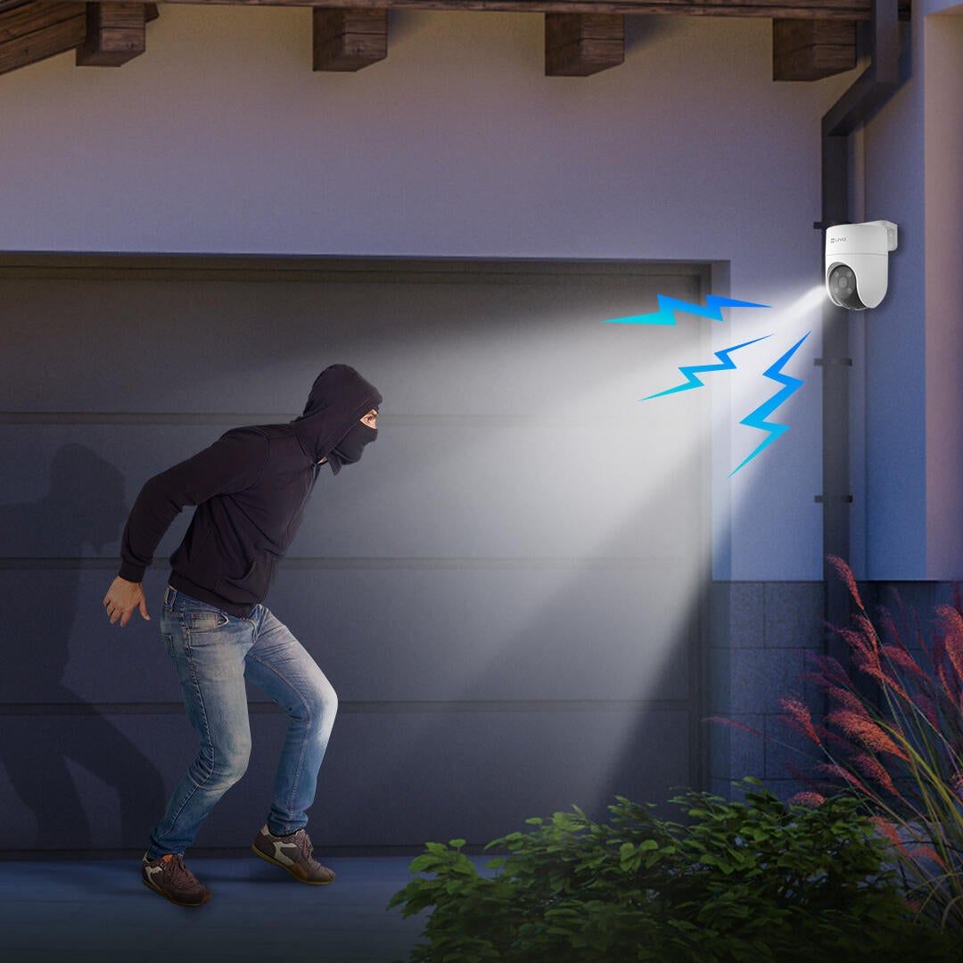 Caméra de surveillance H8C, 2K motorisée Wi-Fi / RJ45 sur secteur, EZVIZ - 5