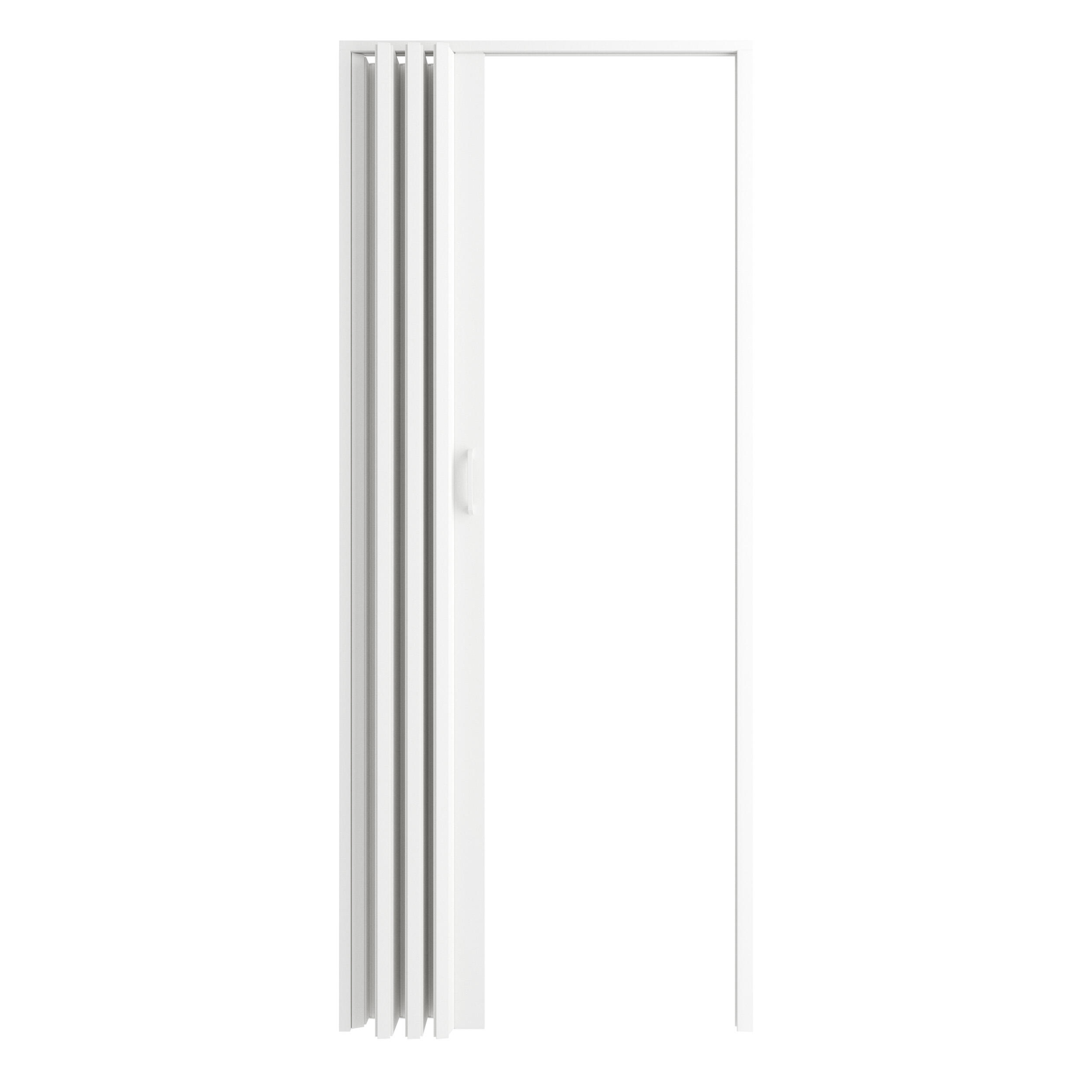 Porta de fole em PVC Artens 85x205 cm branco mate Primeiro Preço - 7