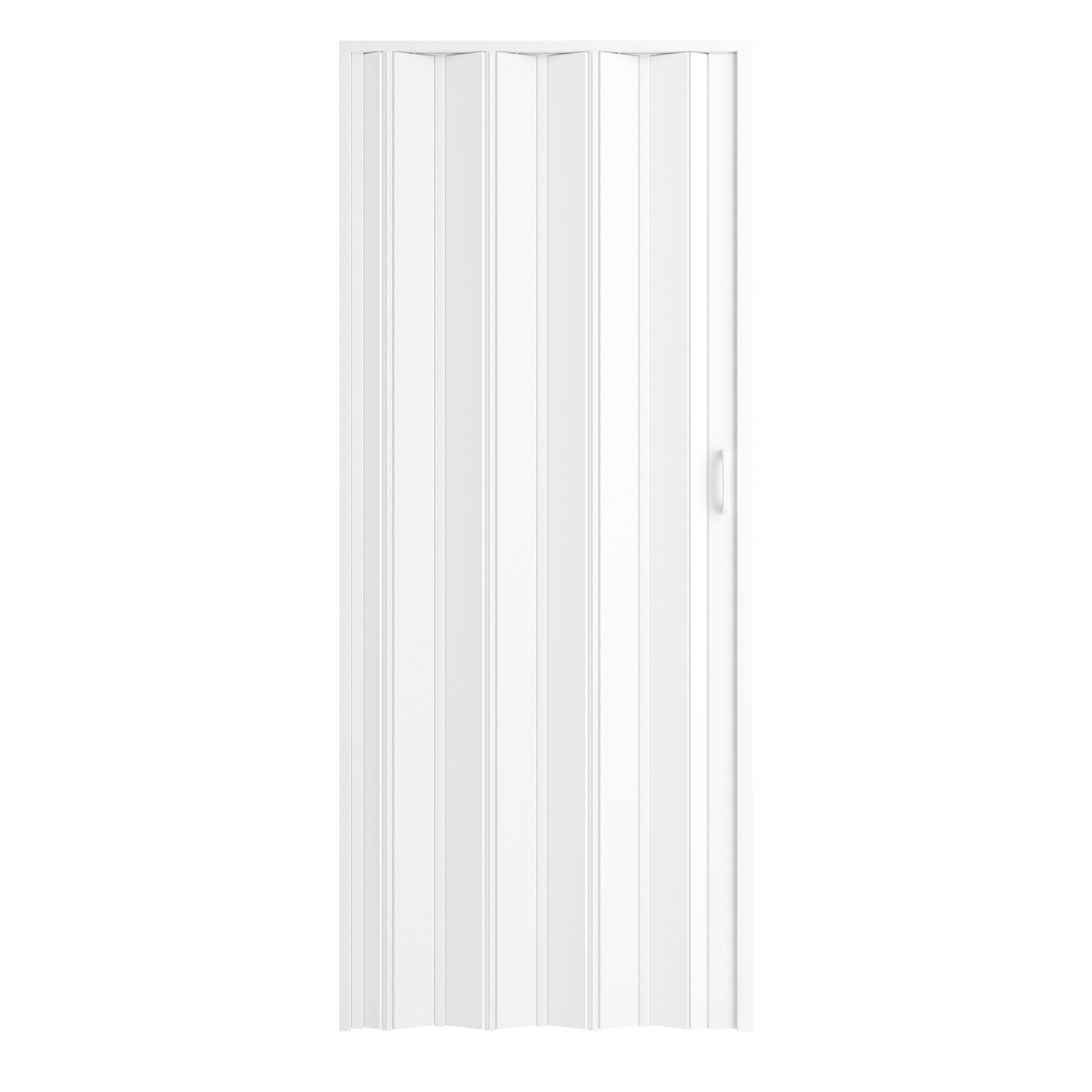 Porta de fole em PVC Artens 85x205 cm branco mate Primeiro Preço - 6