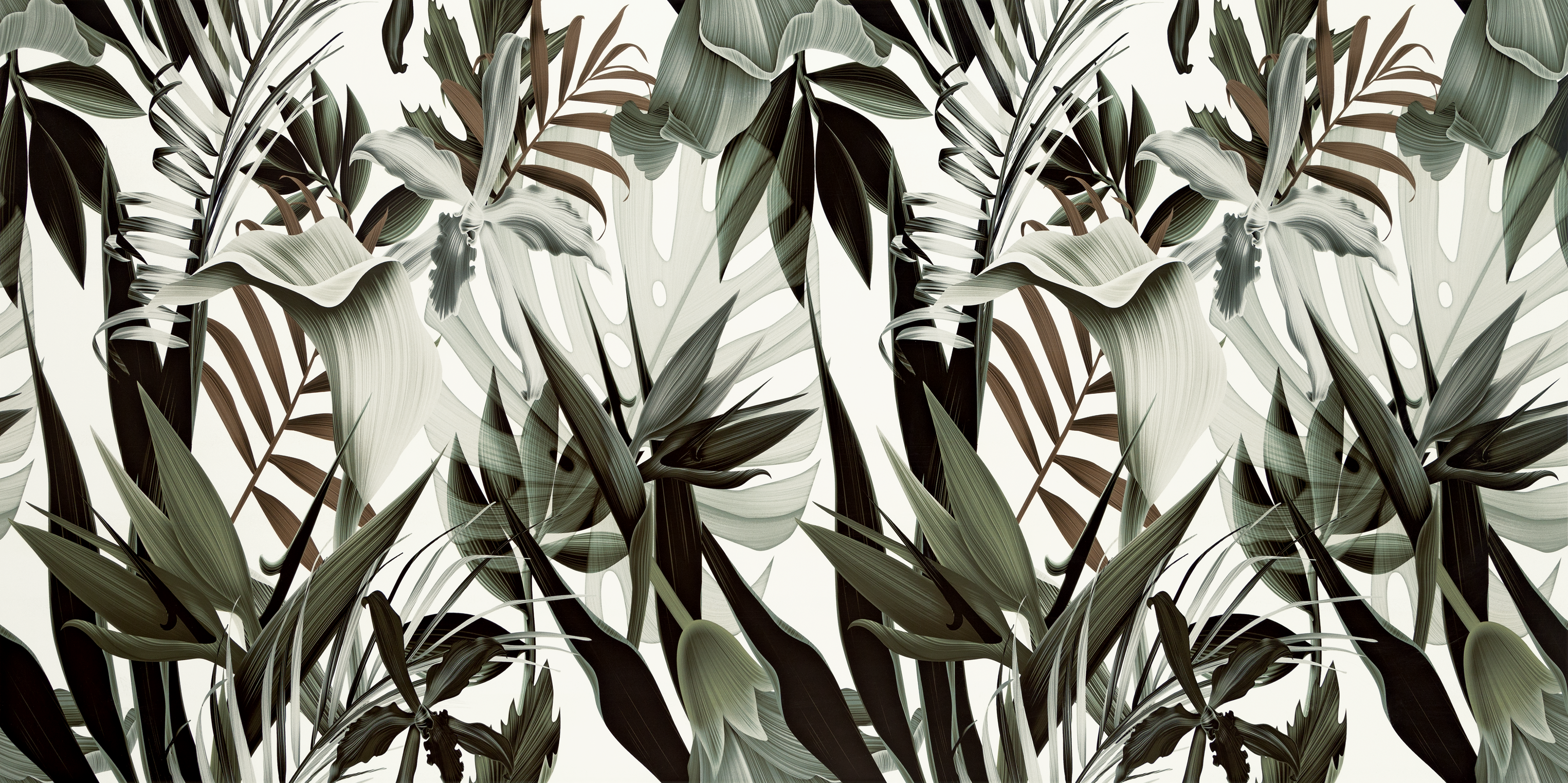 Glazura Rainforest Leaves 59.8x119.8 Arte