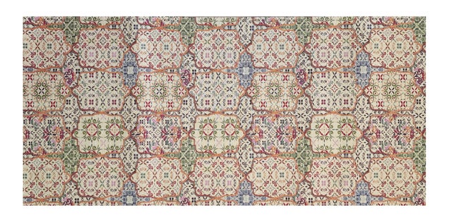 Alfombra de interior Veneto 50x120 cm multicolor
