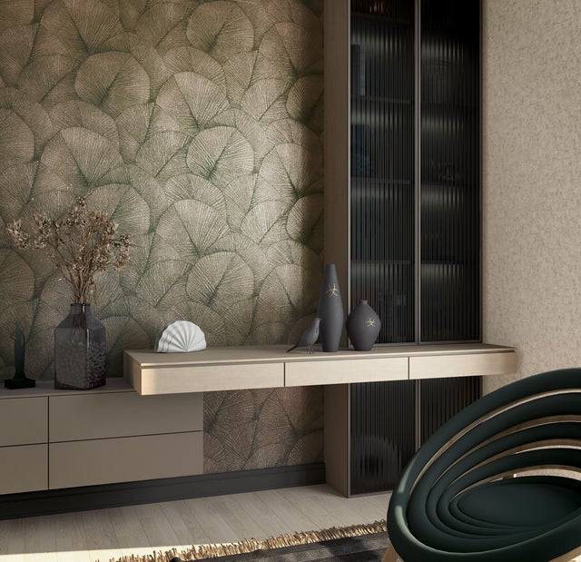 Papier peint intissé Kumano osaka doré