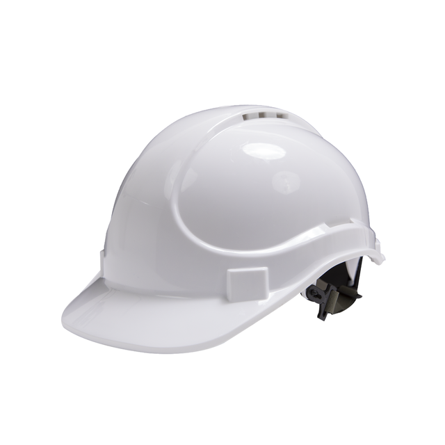 Casque de protection blanc DEXTER, taille ajustable
