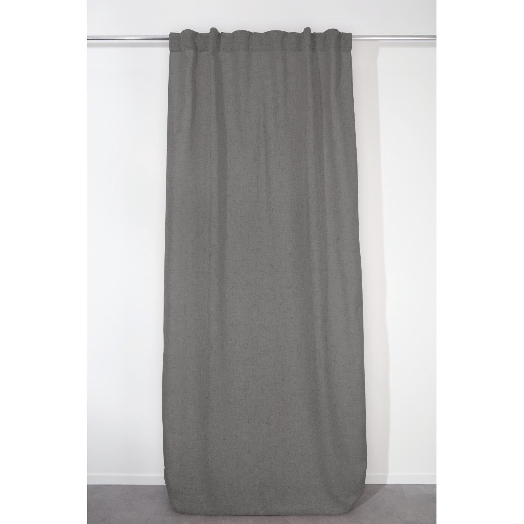 Tenda Coloso grigio, passanti nascosti 135x280 cm - 2