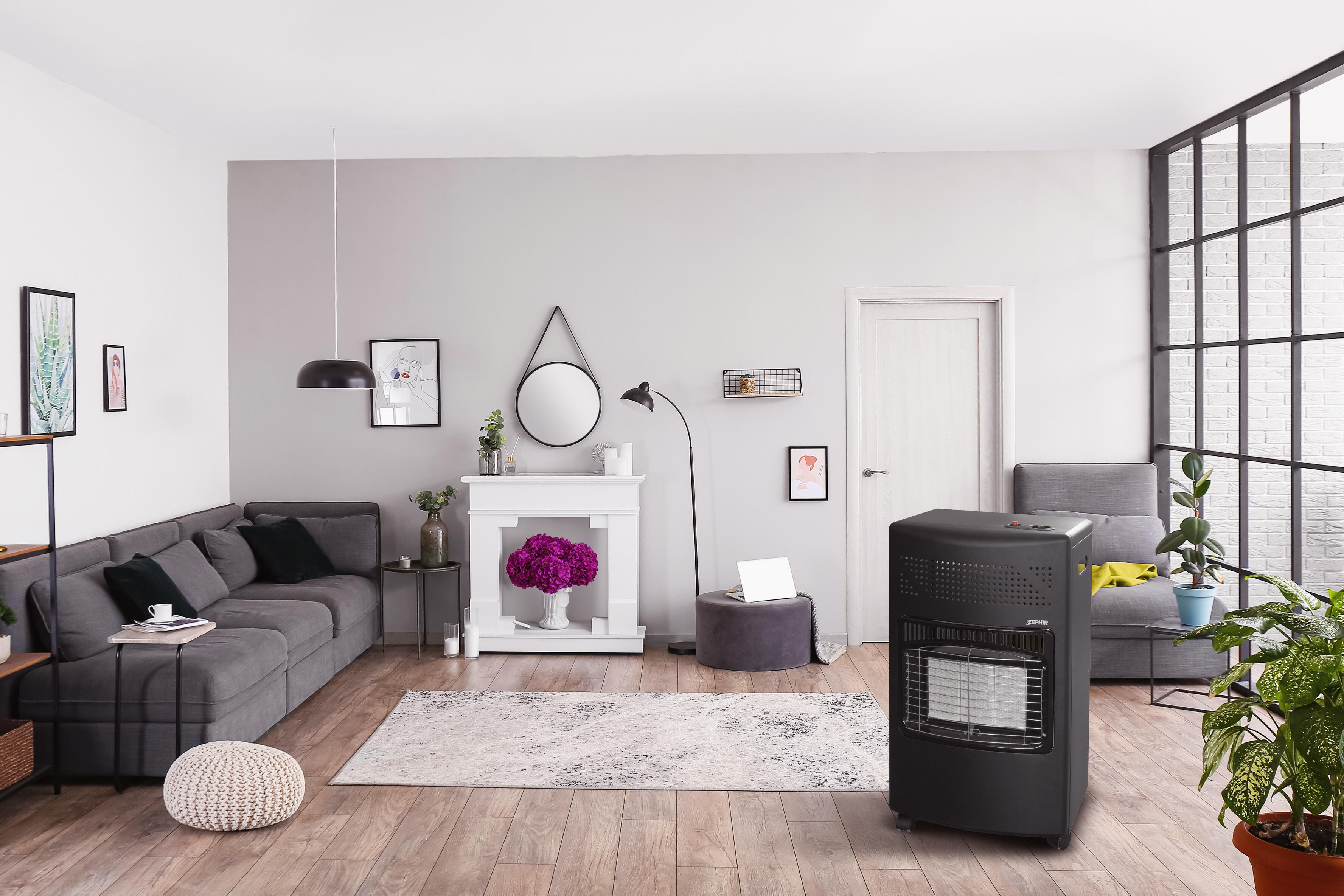 Stufa a gas ZEPHIR ZGS4210 4.2 kW - 2