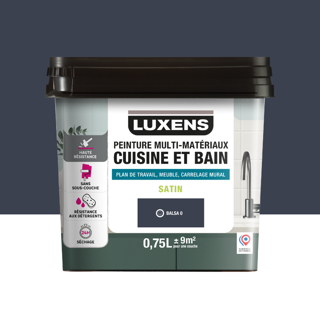 Carrelage cuisine noir ébène au meilleur prix | Leroy Merlin