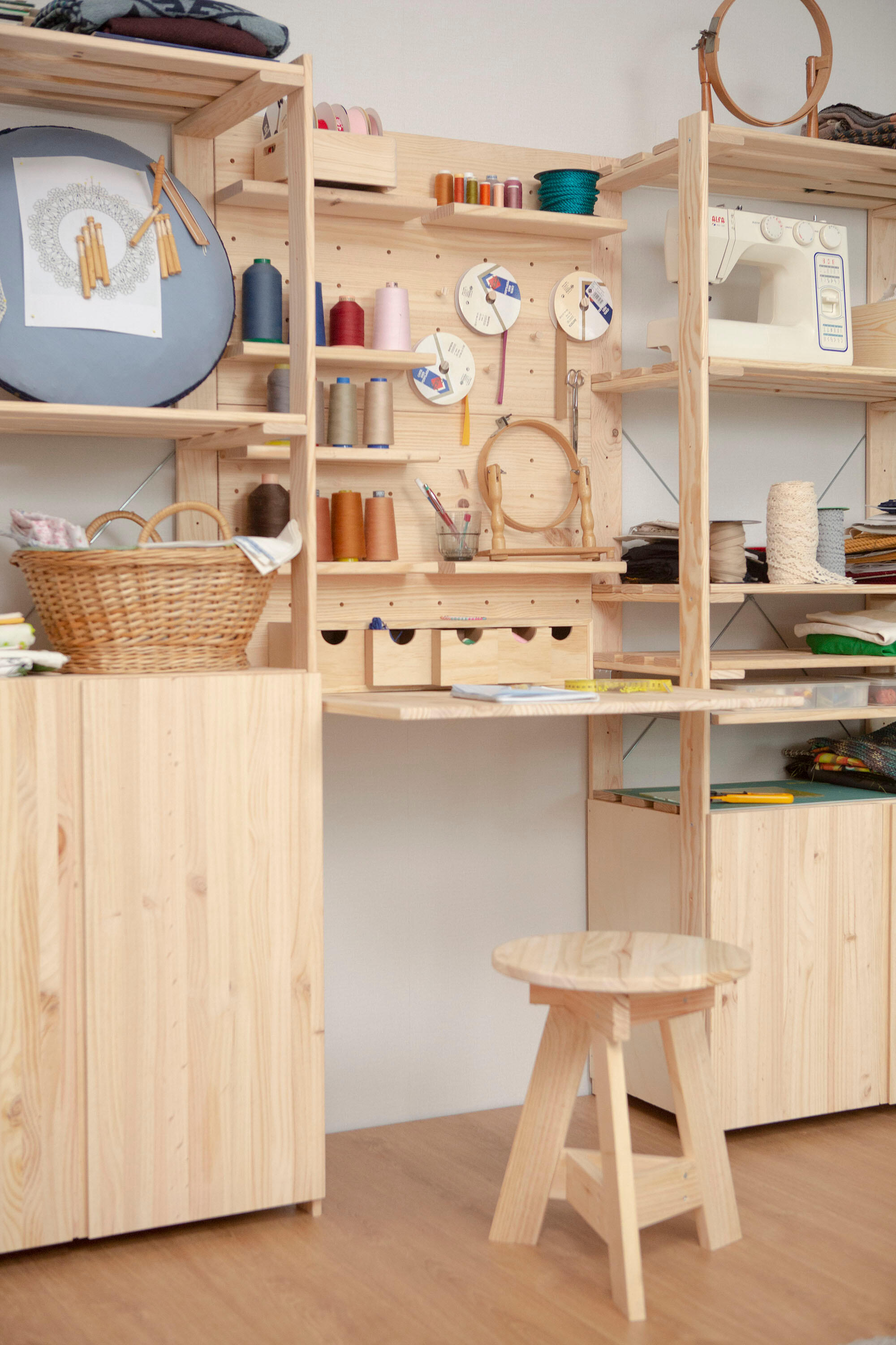 União de mesa de madeira 73,5X65X1,6 cm Nova - 17