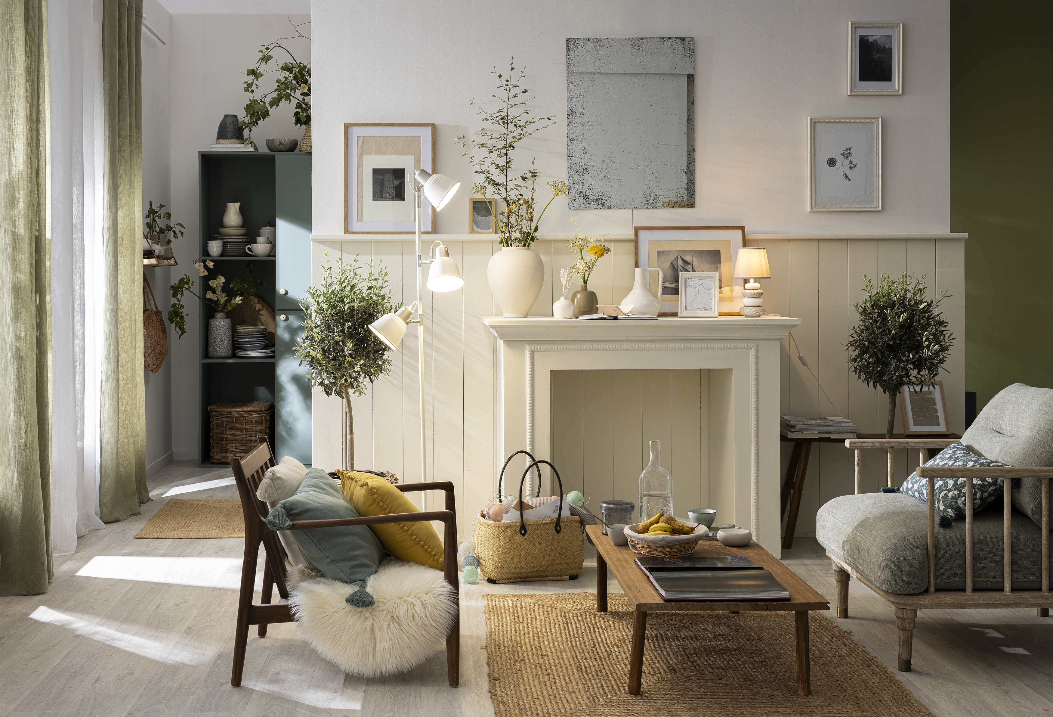 Cortinado fita e/ou presilha Tonia 300x280cm branco Inspire - 13