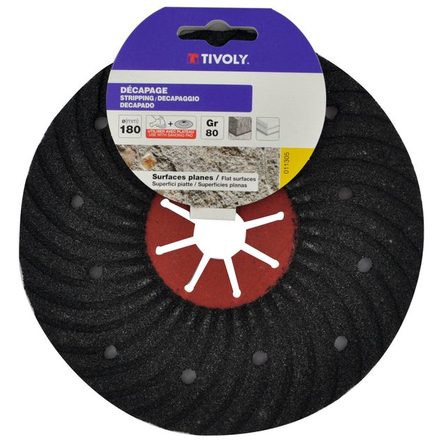 Accessoires Auto Disques Abrasifs 180 Mm Disques Abrasifs 50 Pièces Papier Abrasif Grain 40/60/80/100/120/150/180/240/320/400 - Bricolage Décolleuse Papier Peint