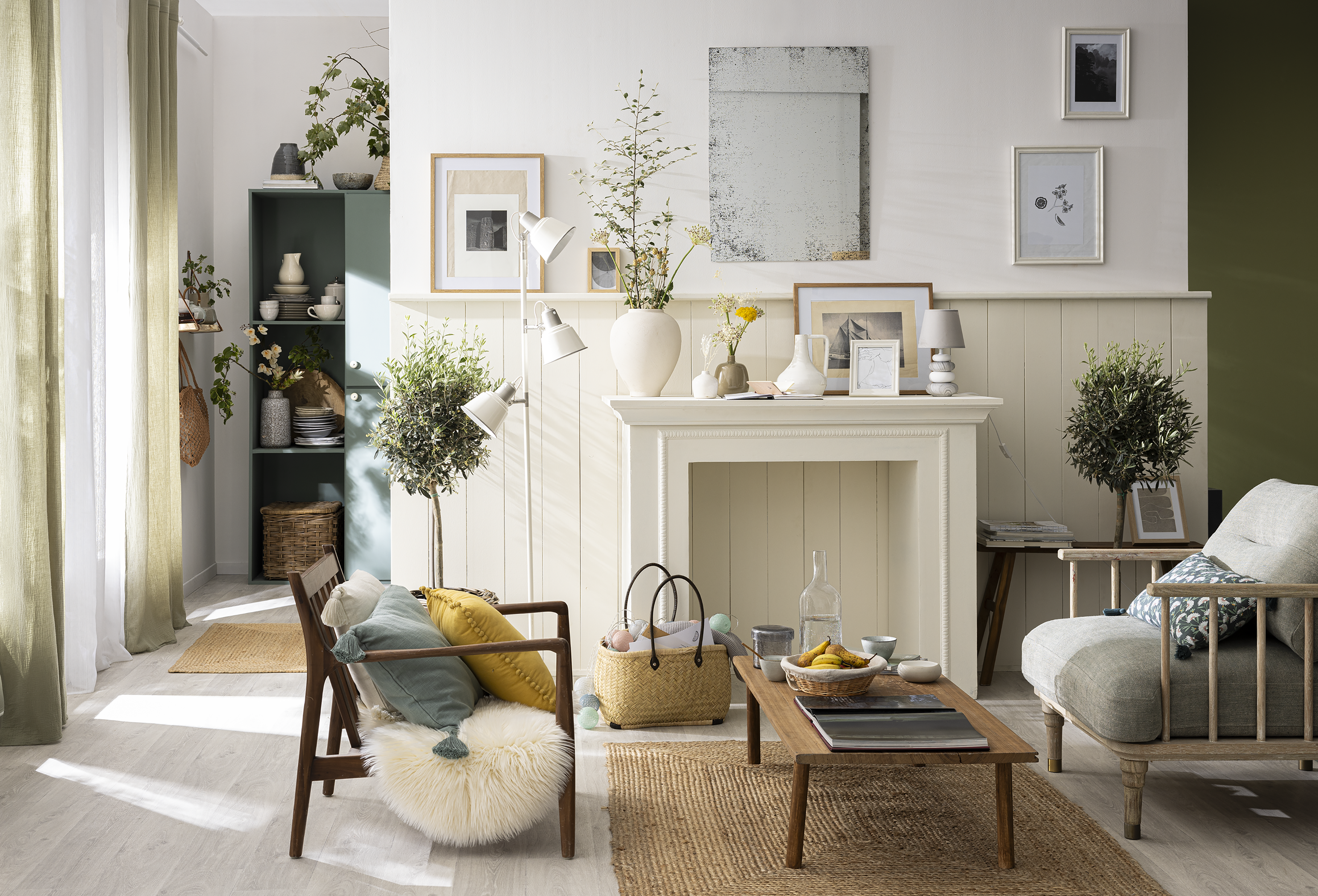 Cortinado fita e/ou presilha Tonia 300x280cm branco Inspire - 12