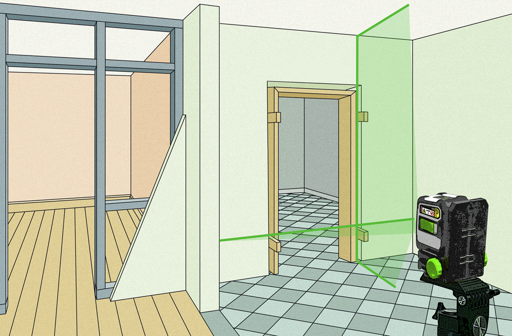 Nivel láser LASERLINER autoestabilizante para trípode de 0.3 mm a 10 m - 12