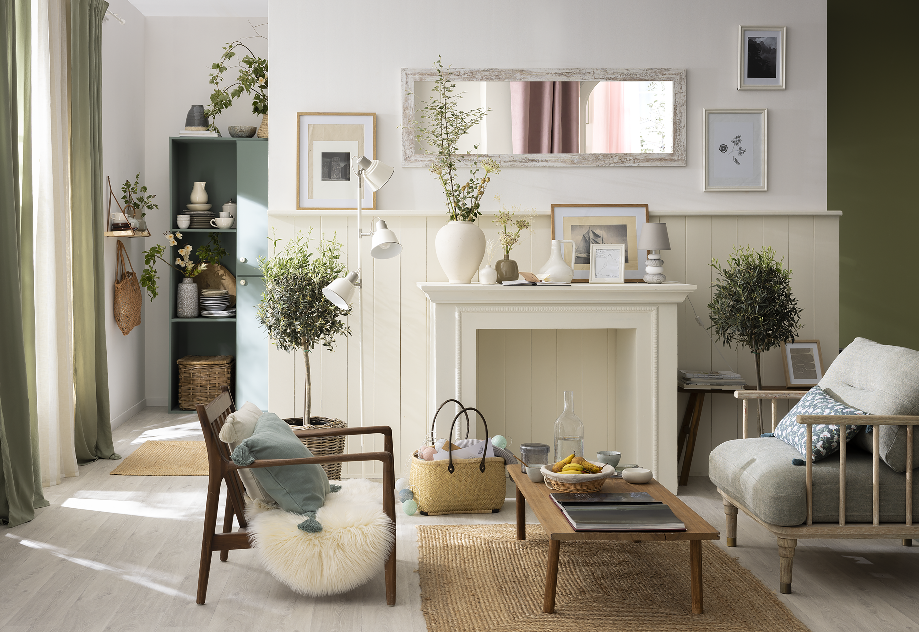 Cuscino INSPIRE Olivia agave 1 multicolore 30 x 50 cm - 3