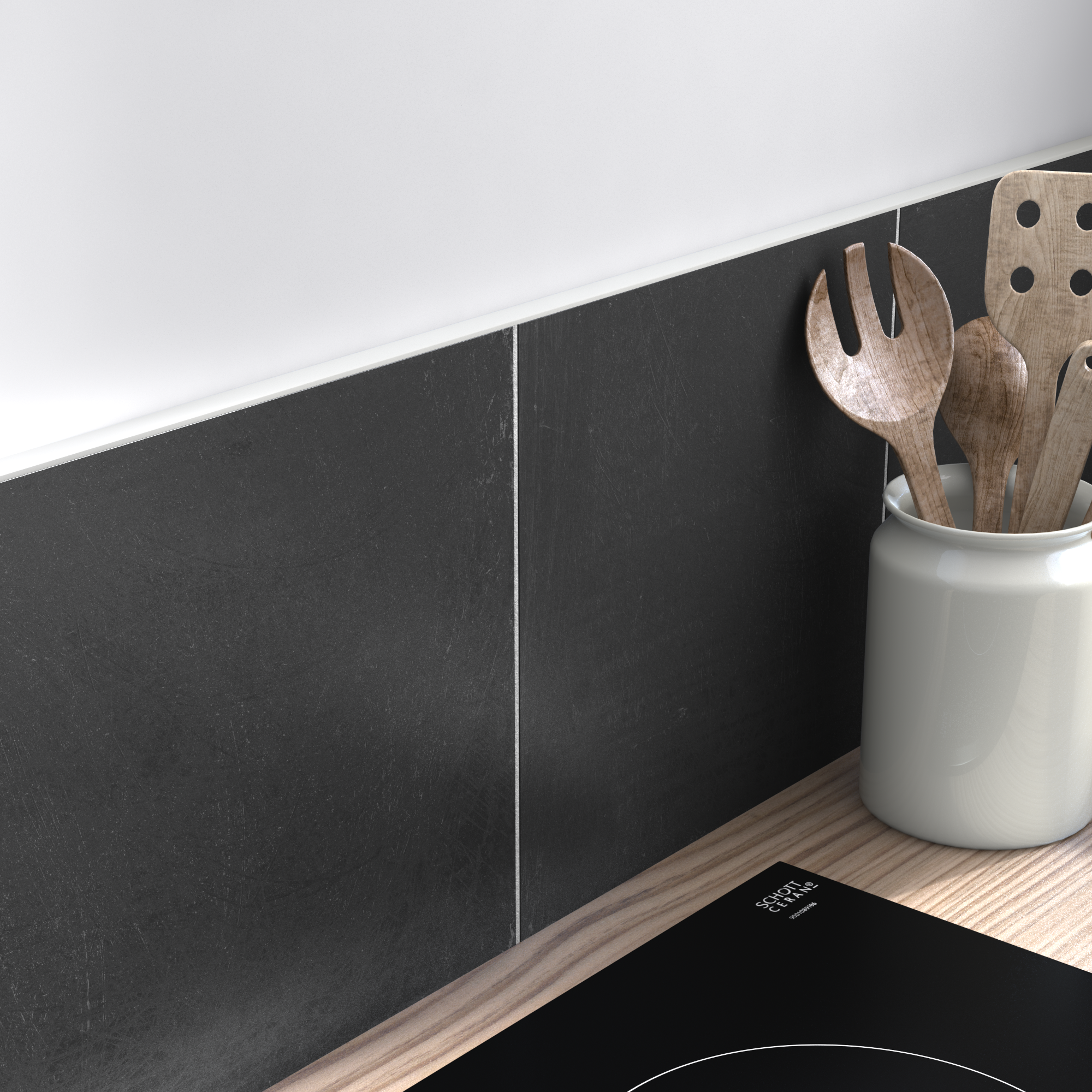 Equerre de finition carrelage mur/sol blanc brillant aluminium L.250cm x Ep.12mm - 2