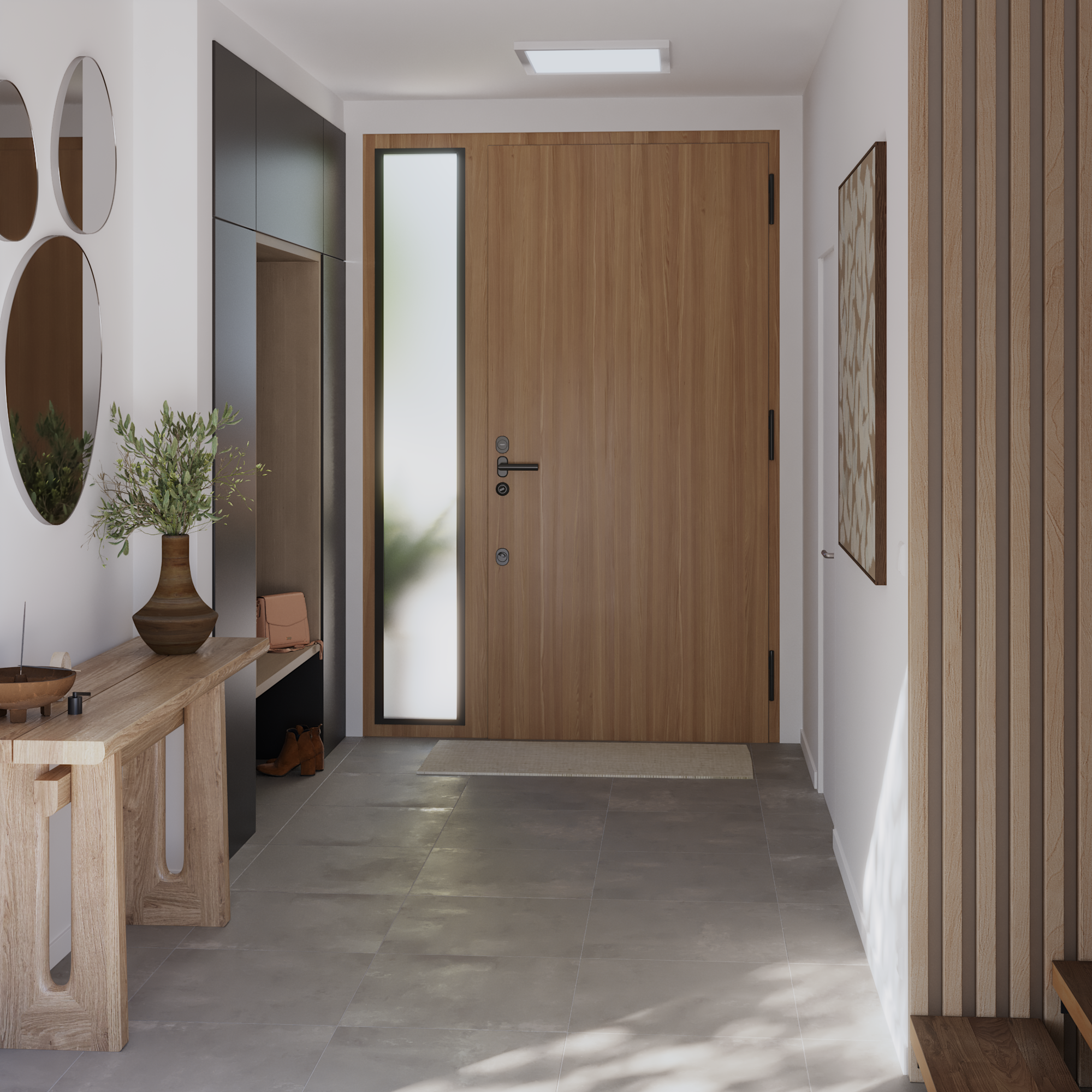 Moldura Milo 70X100cm nogueira Inspire - 2